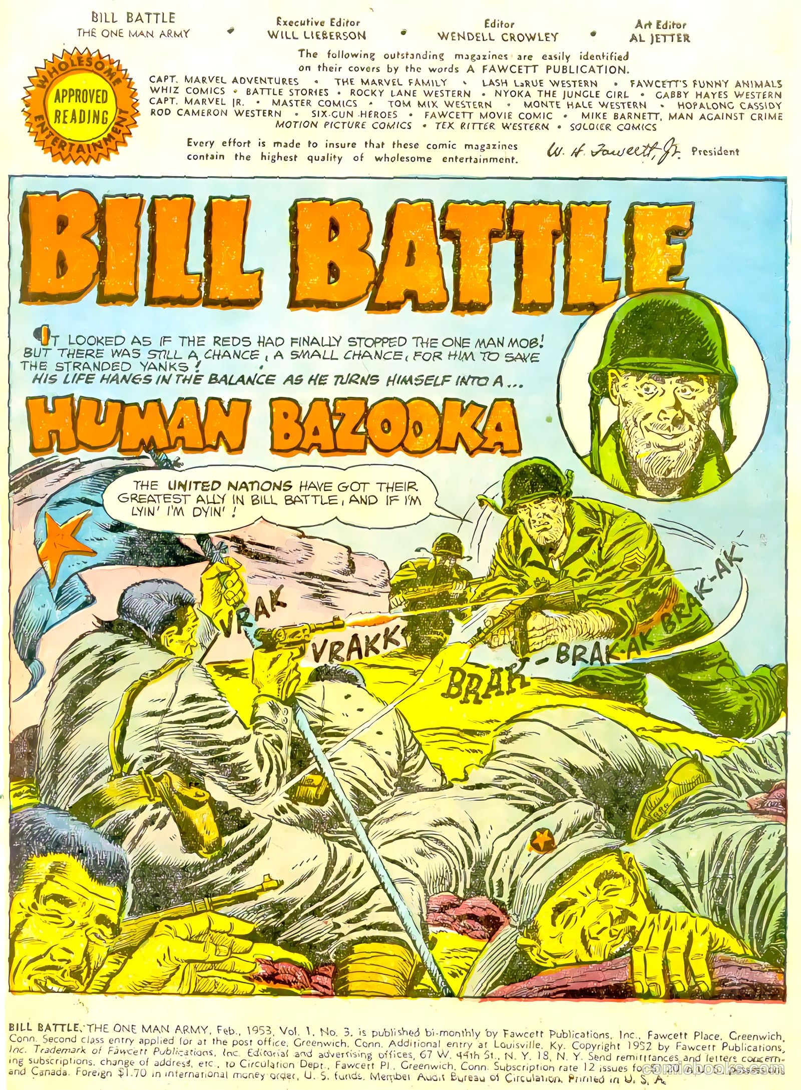 Battle #3 (1953) — page 2 of 35