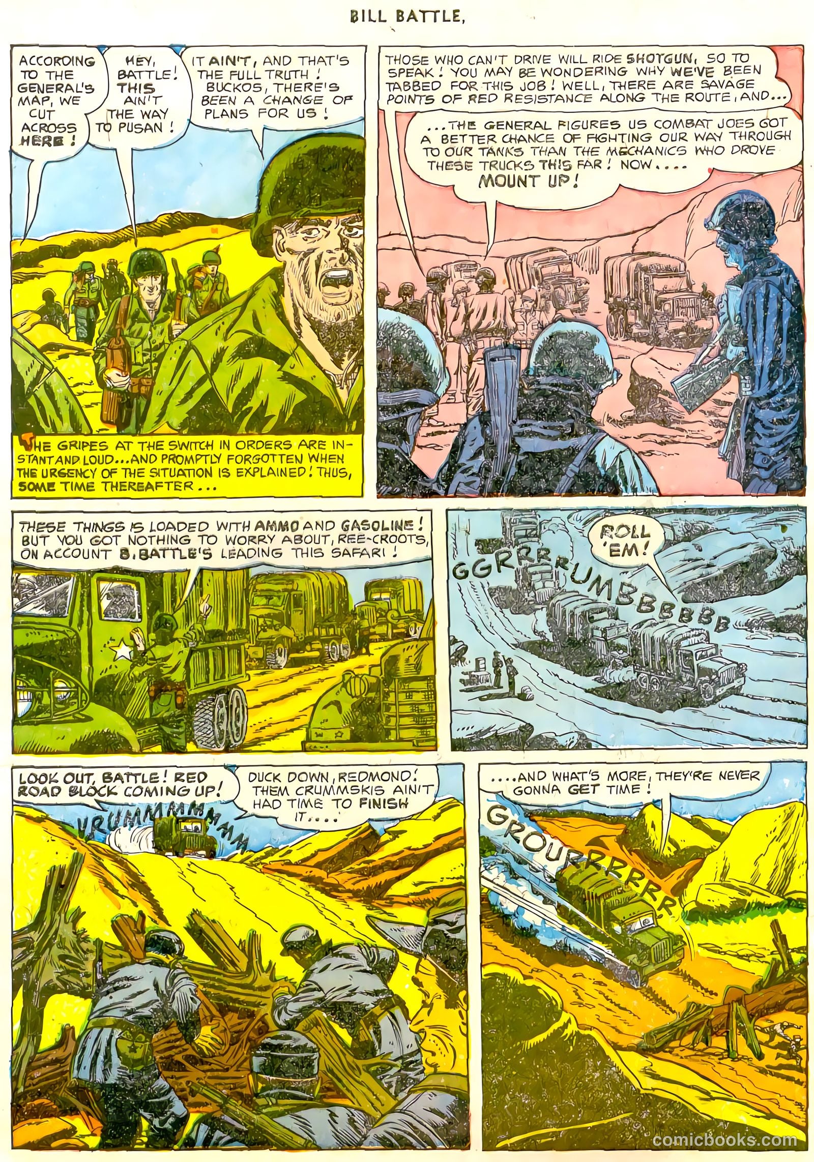 Battle #3 (1953) — page 7 of 35
