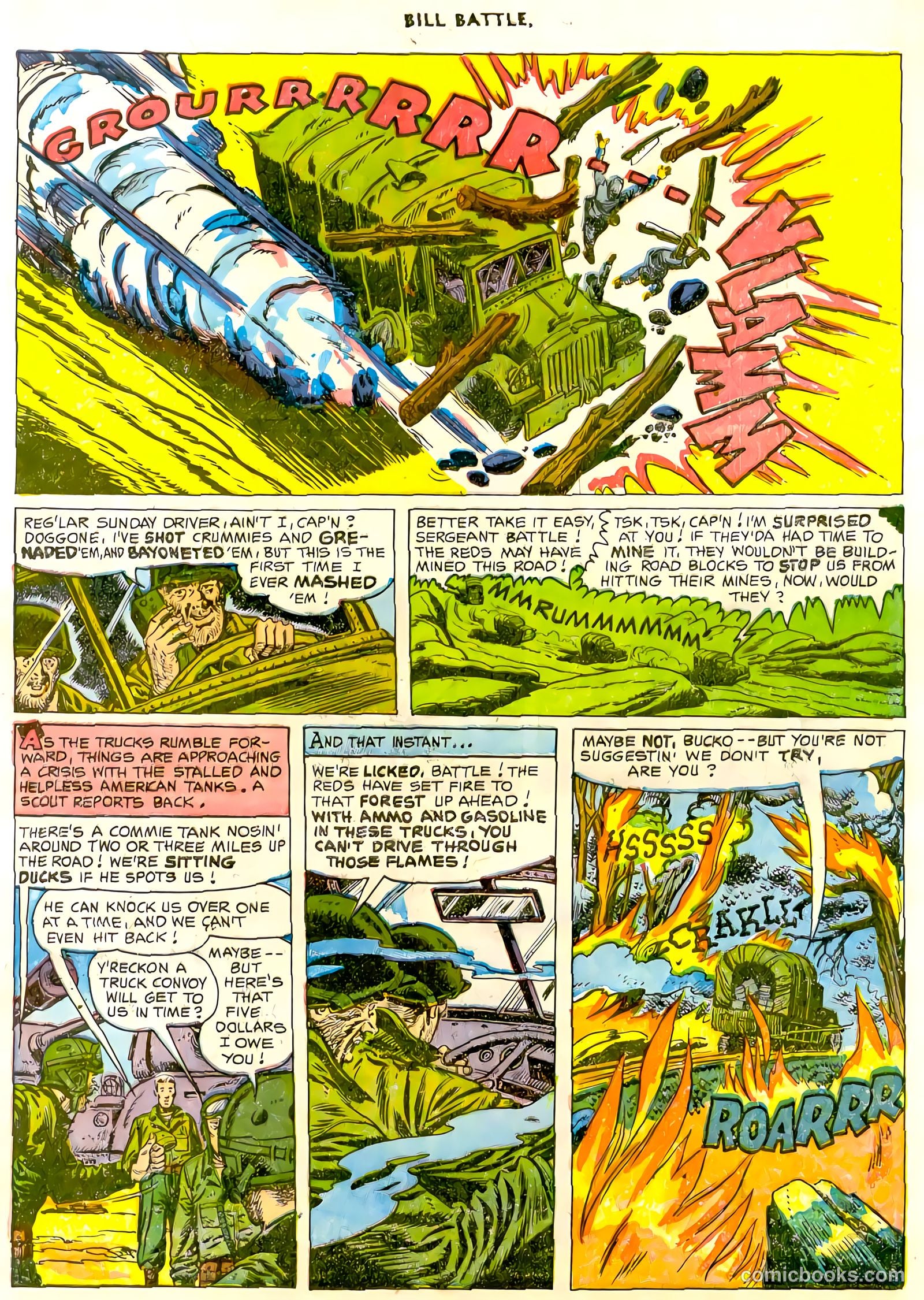 Battle #3 (1953) — page 8 of 35