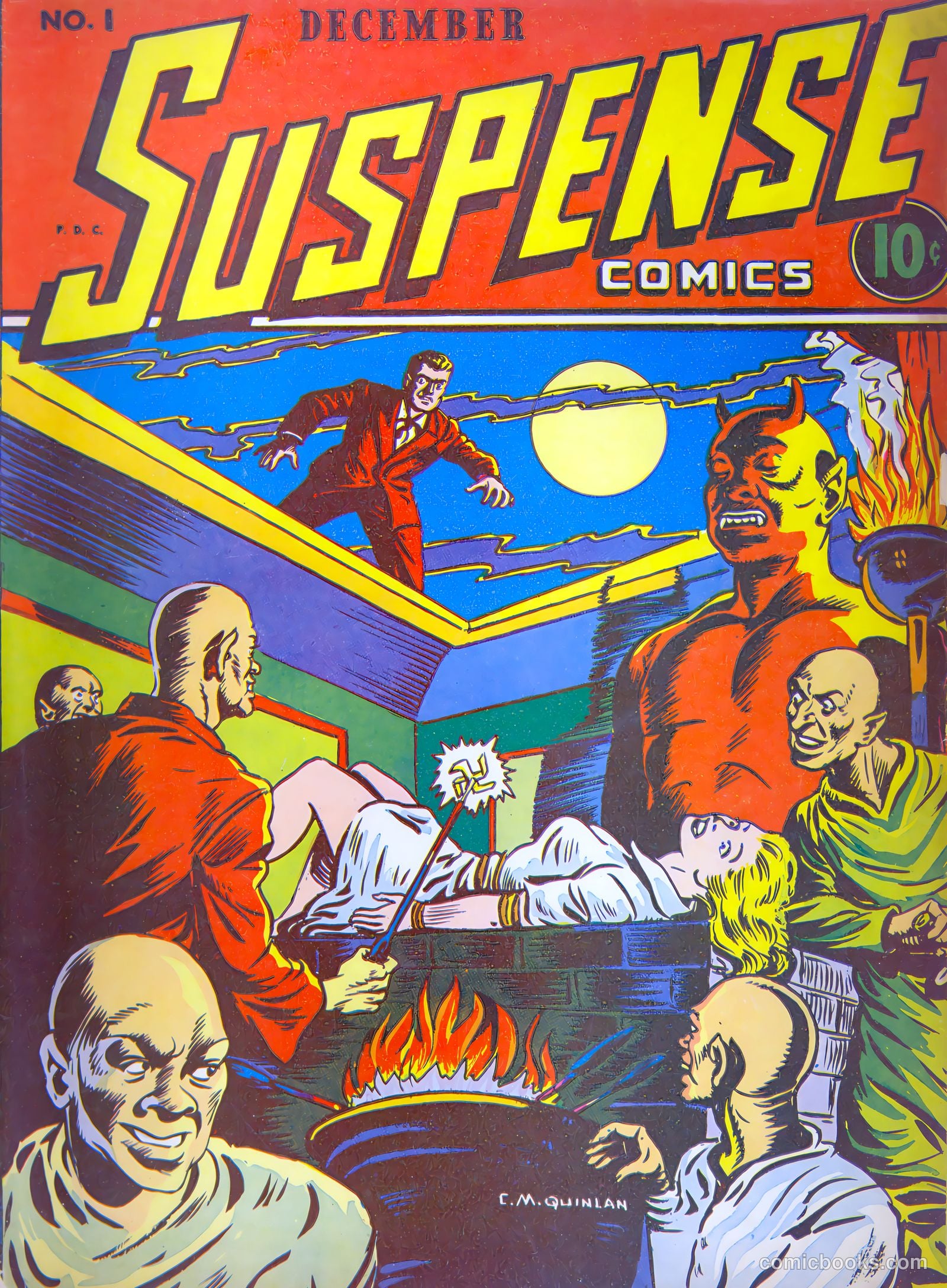 Suspense Comics #1