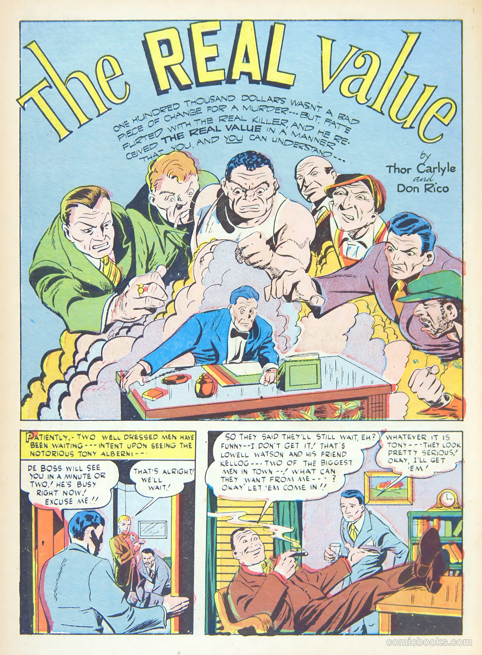 Suspense Comics #1 (1943) — page 18 of 60