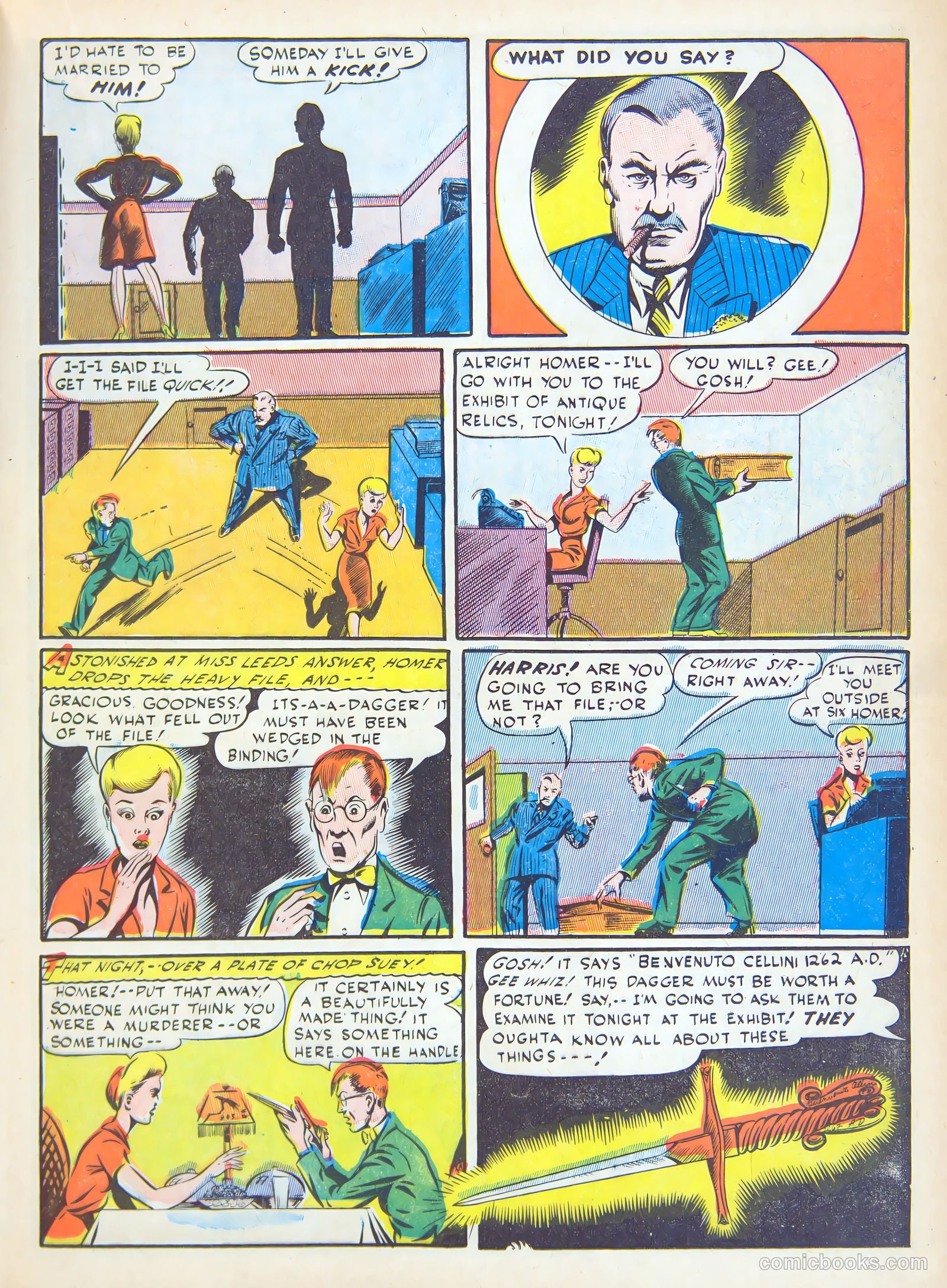 Suspense Comics #1 (1943) — page 31 of 60