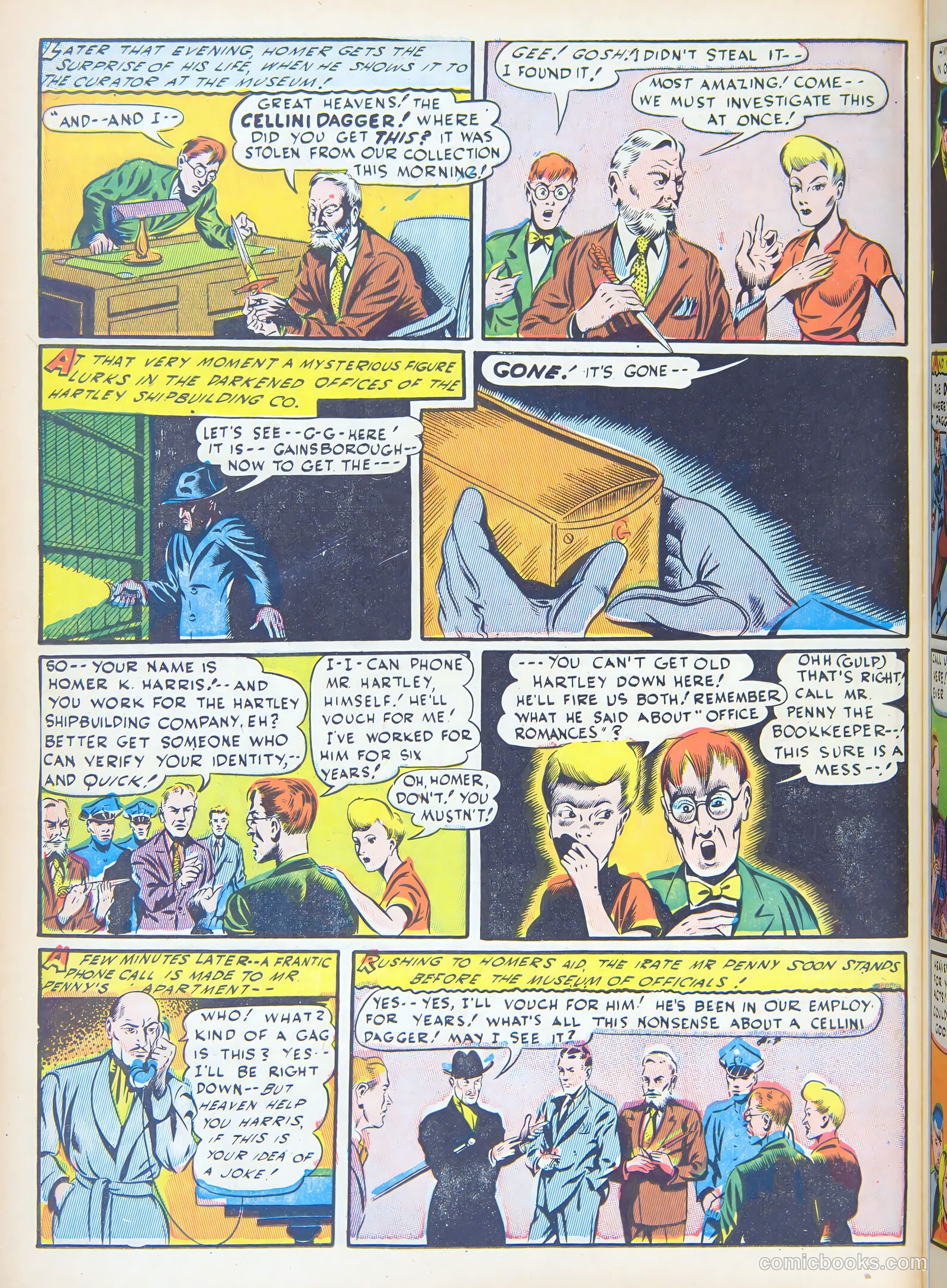 Suspense Comics #1 (1943) — page 32 of 60