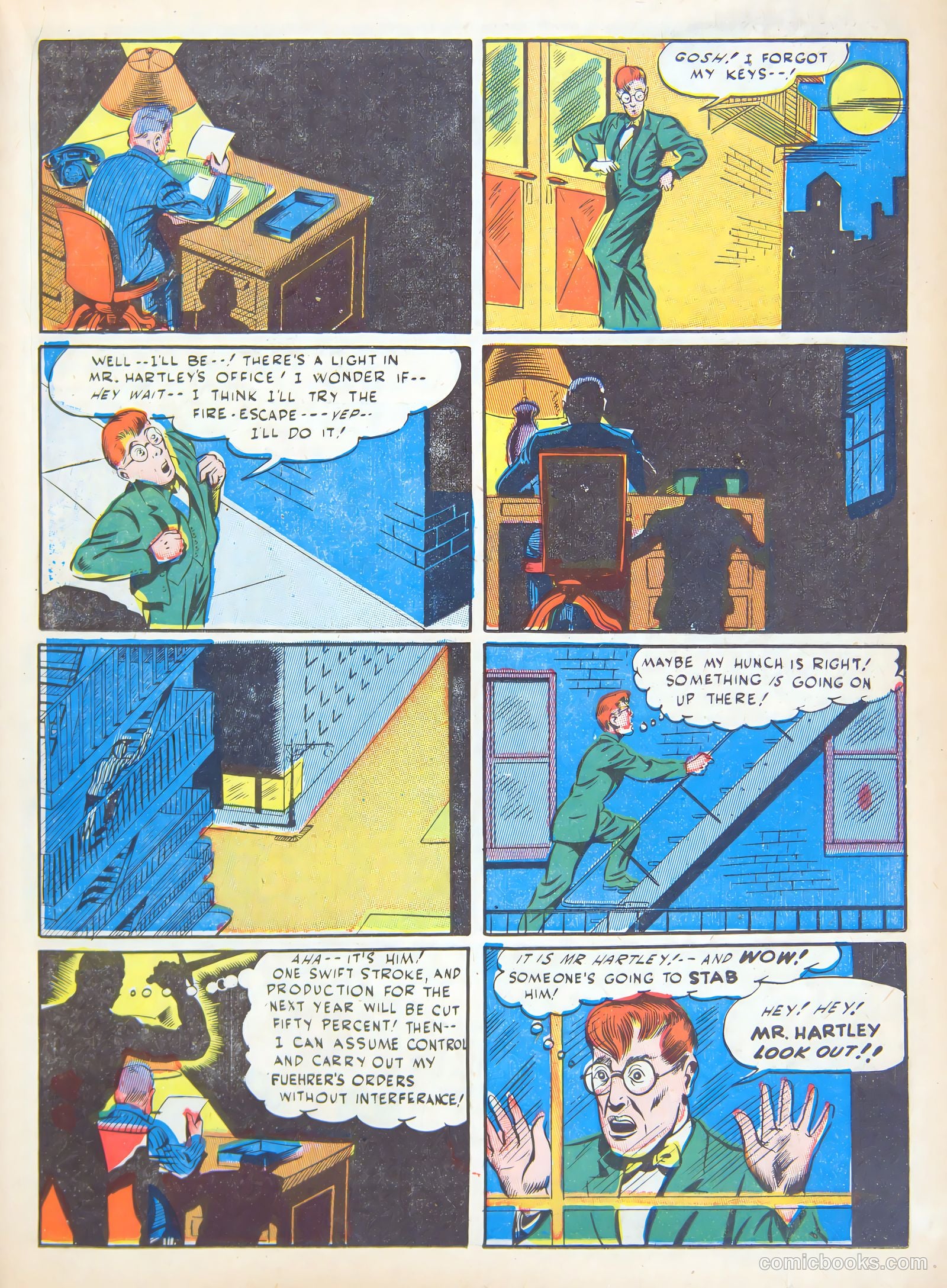 Suspense Comics #1 (1943) — page 35 of 60