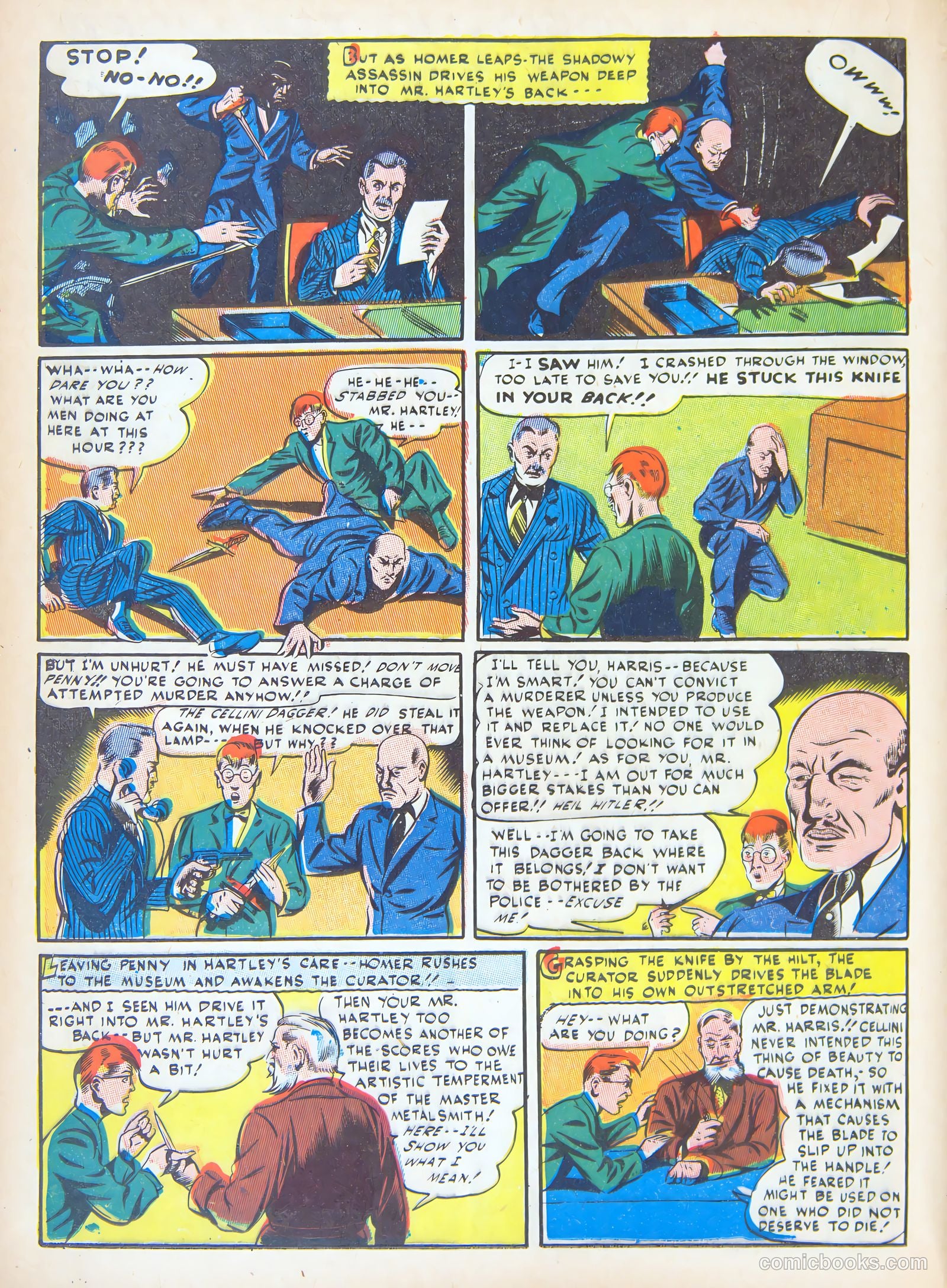 Suspense Comics #1 (1943) — page 36 of 60