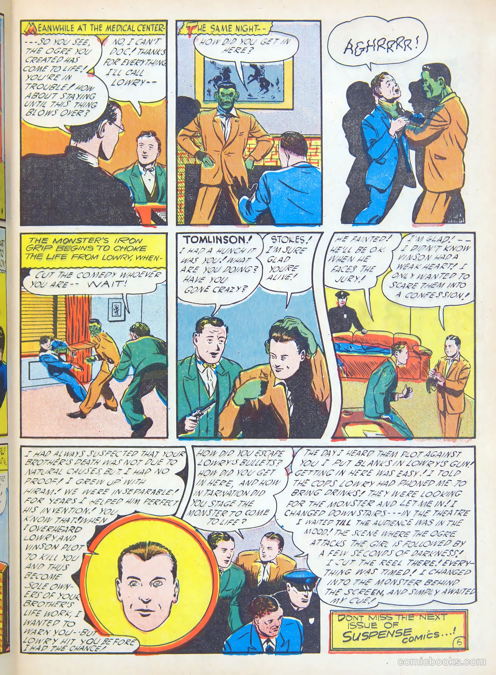 Suspense Comics #1 (1943) — page 57 of 60