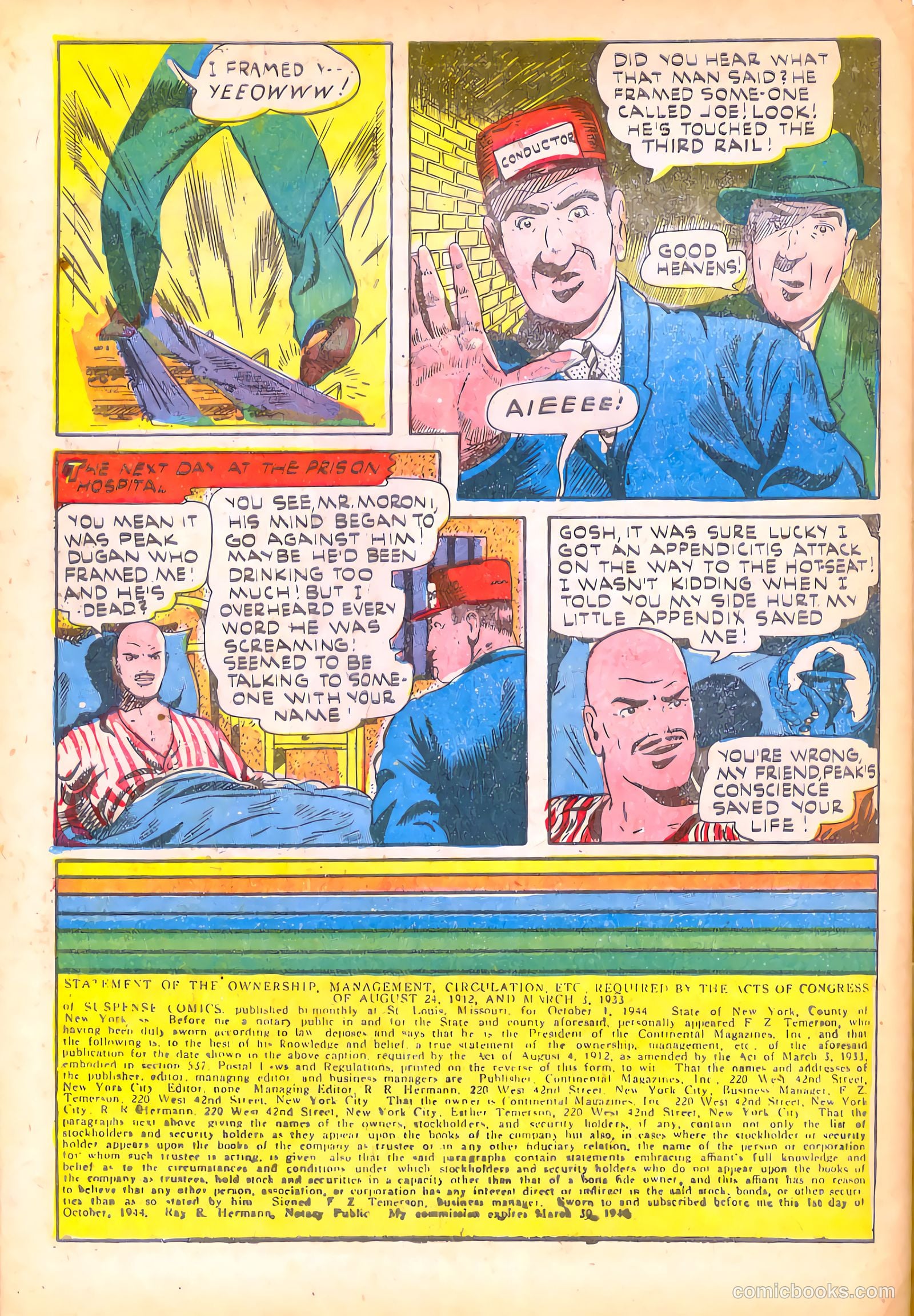 Suspense Comics #11 (1946) — page 48 of 52
