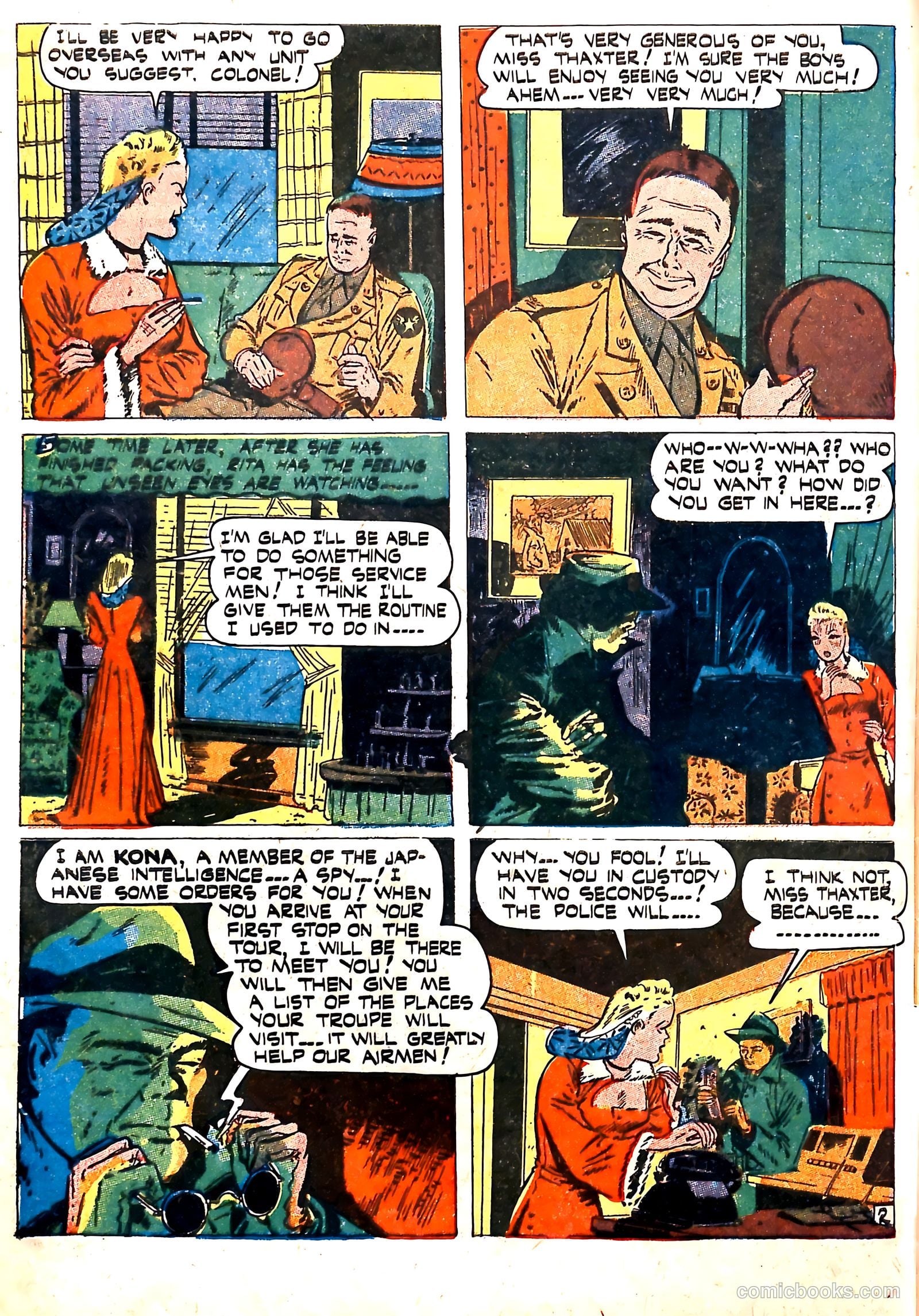 Suspense Comics #12 (1946) — page 12 of 52