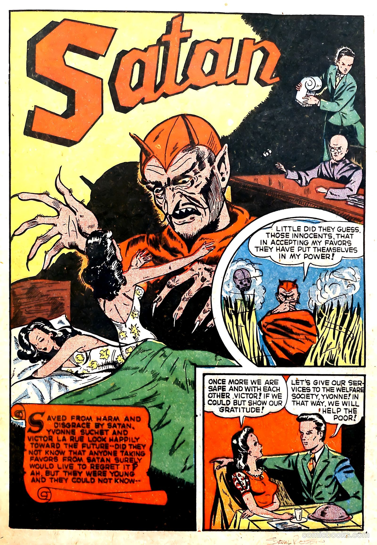 Suspense Comics #12 (1946) — page 37 of 52