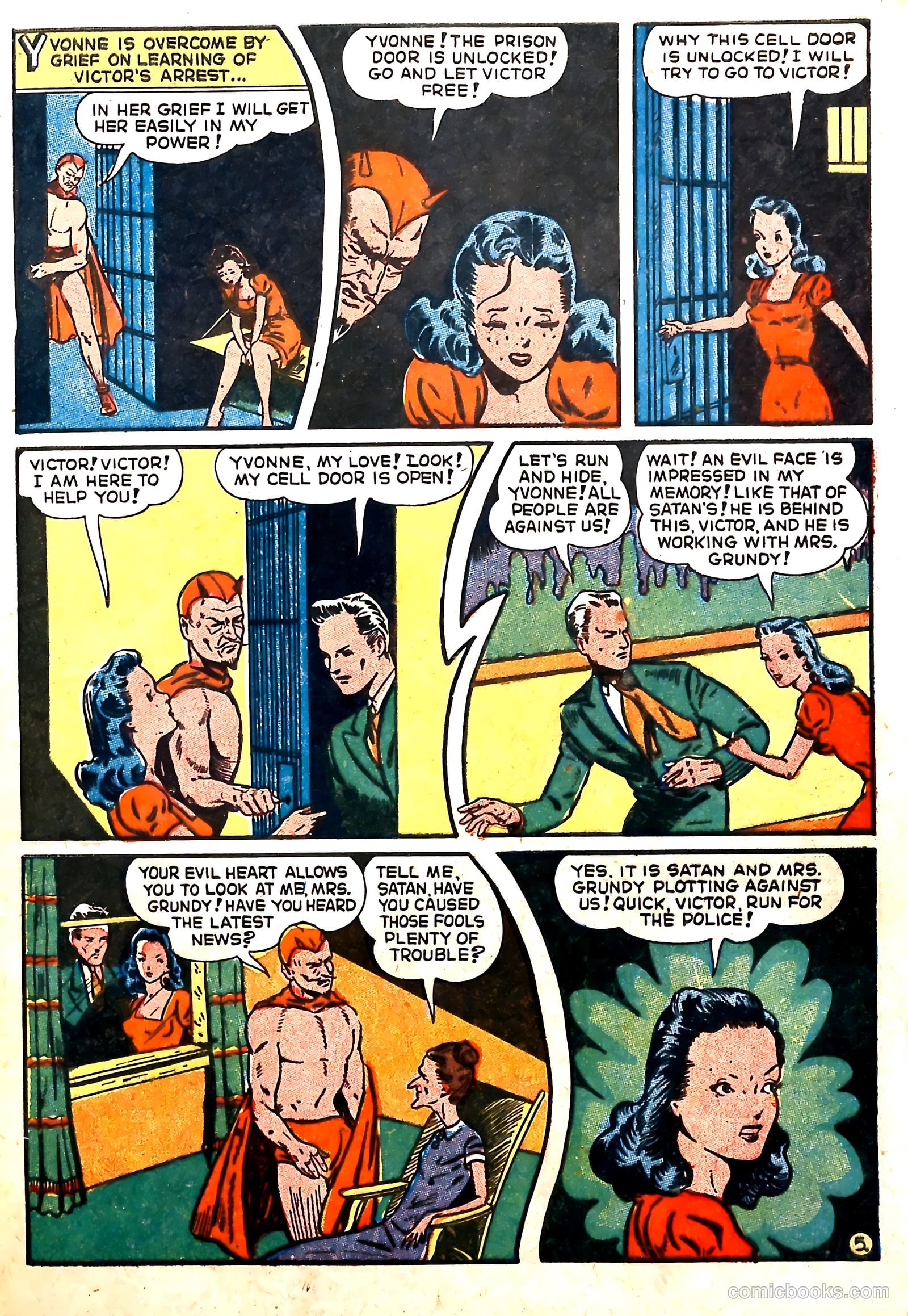Suspense Comics #12 (1946) — page 41 of 52