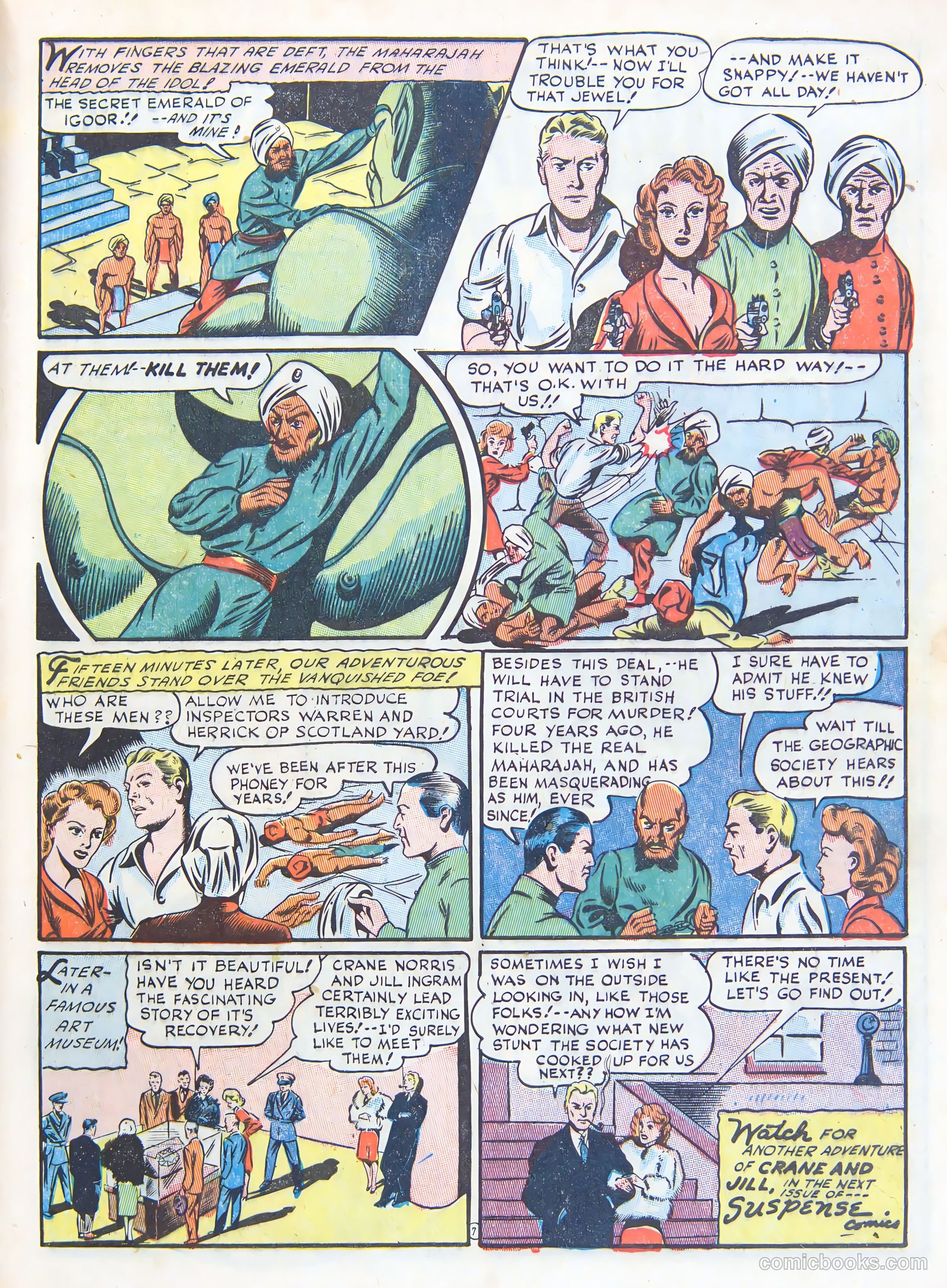 Suspense Comics #2 (1944) — page 9 of 60