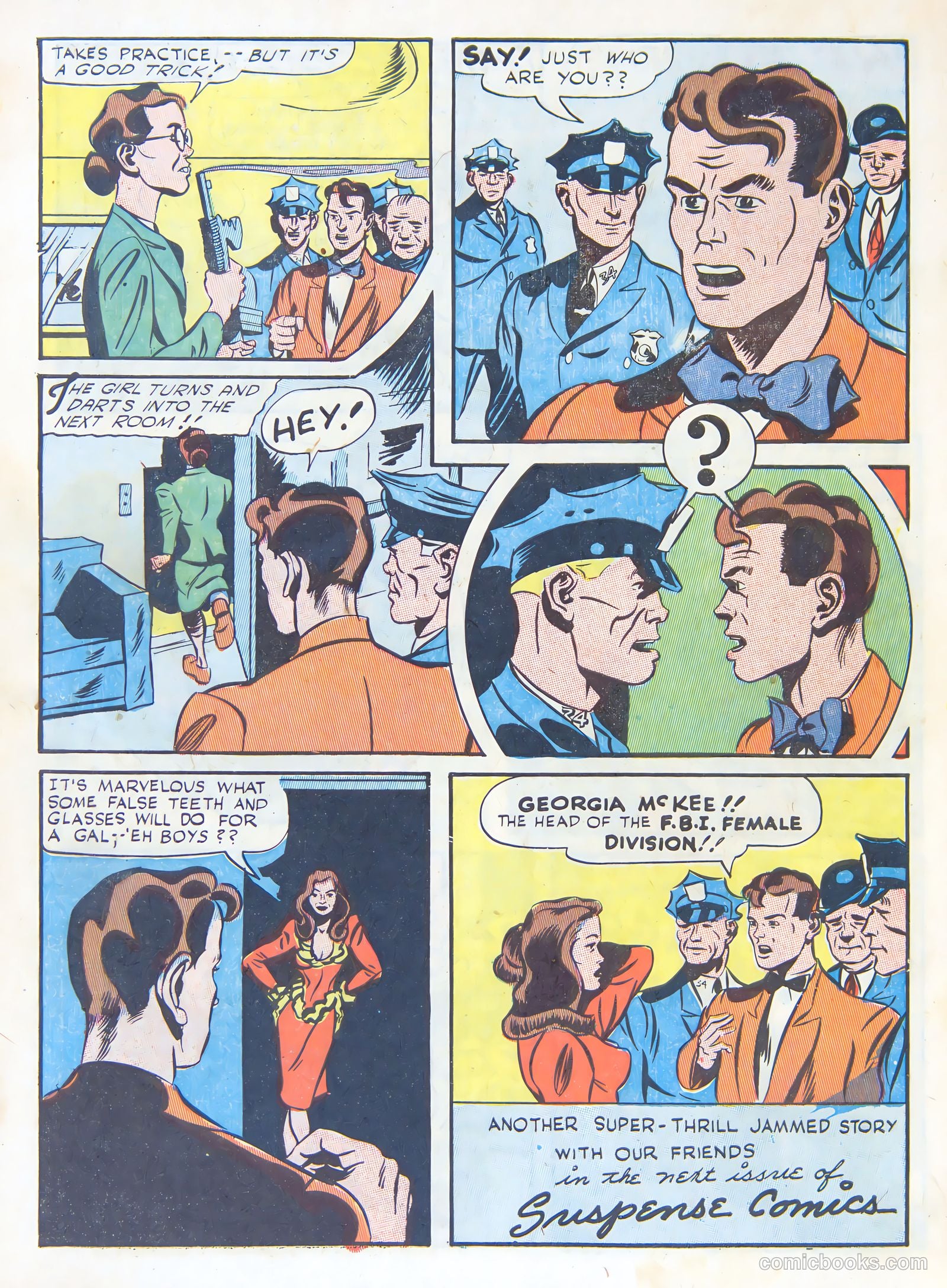 Suspense Comics #2 (1944) — page 16 of 60