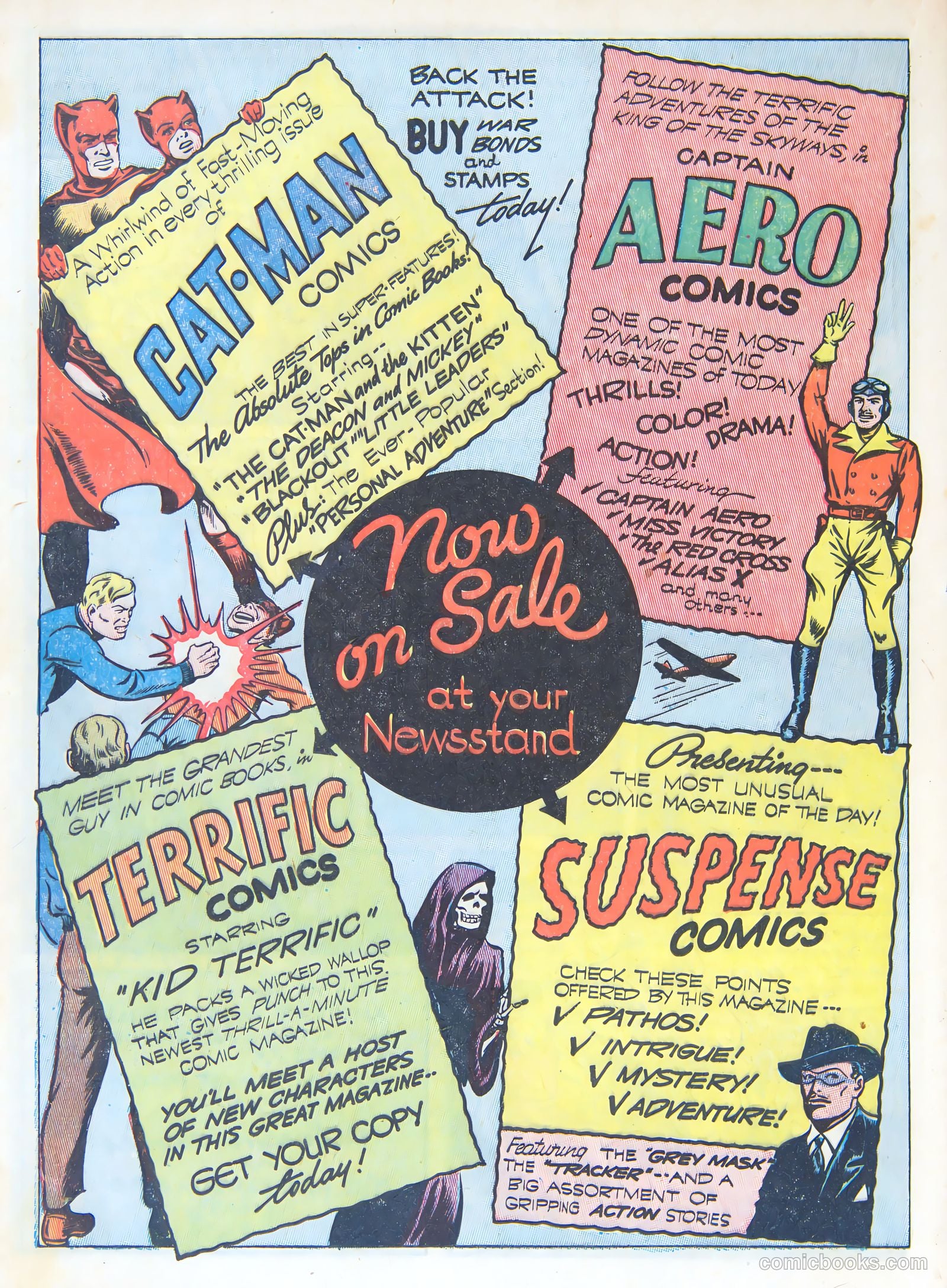 Suspense Comics #2 (1944) — page 36 of 60