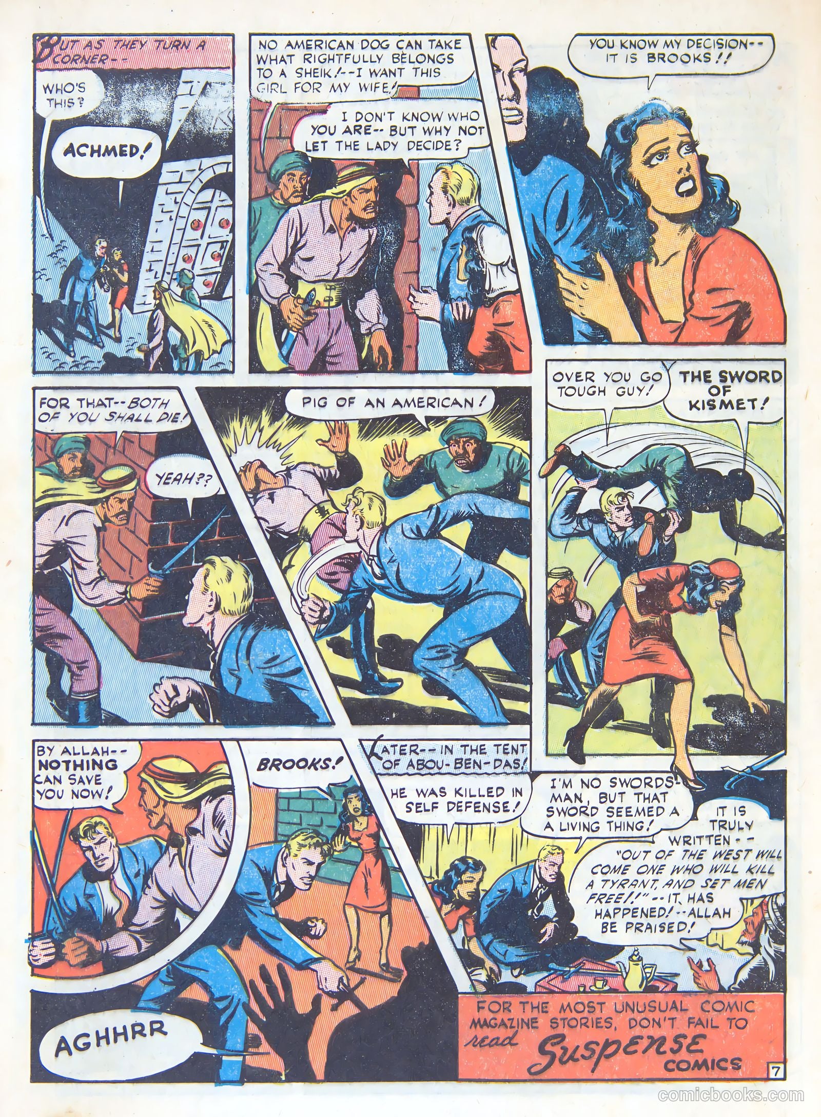 Suspense Comics #2 (1944) — page 50 of 60