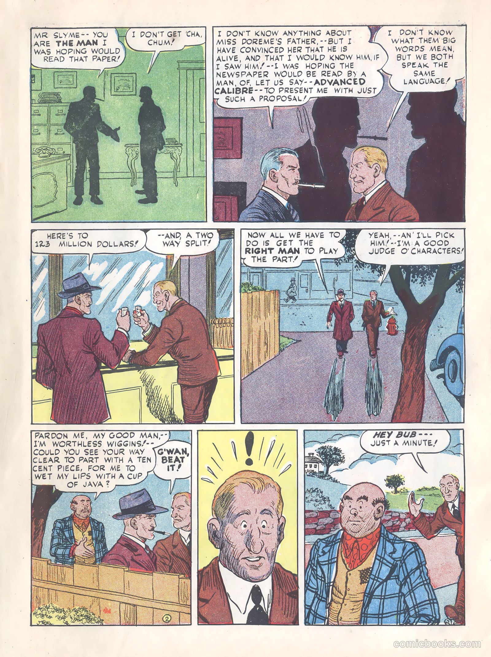 Suspense Comics #3 (1944) — page 11 of 61