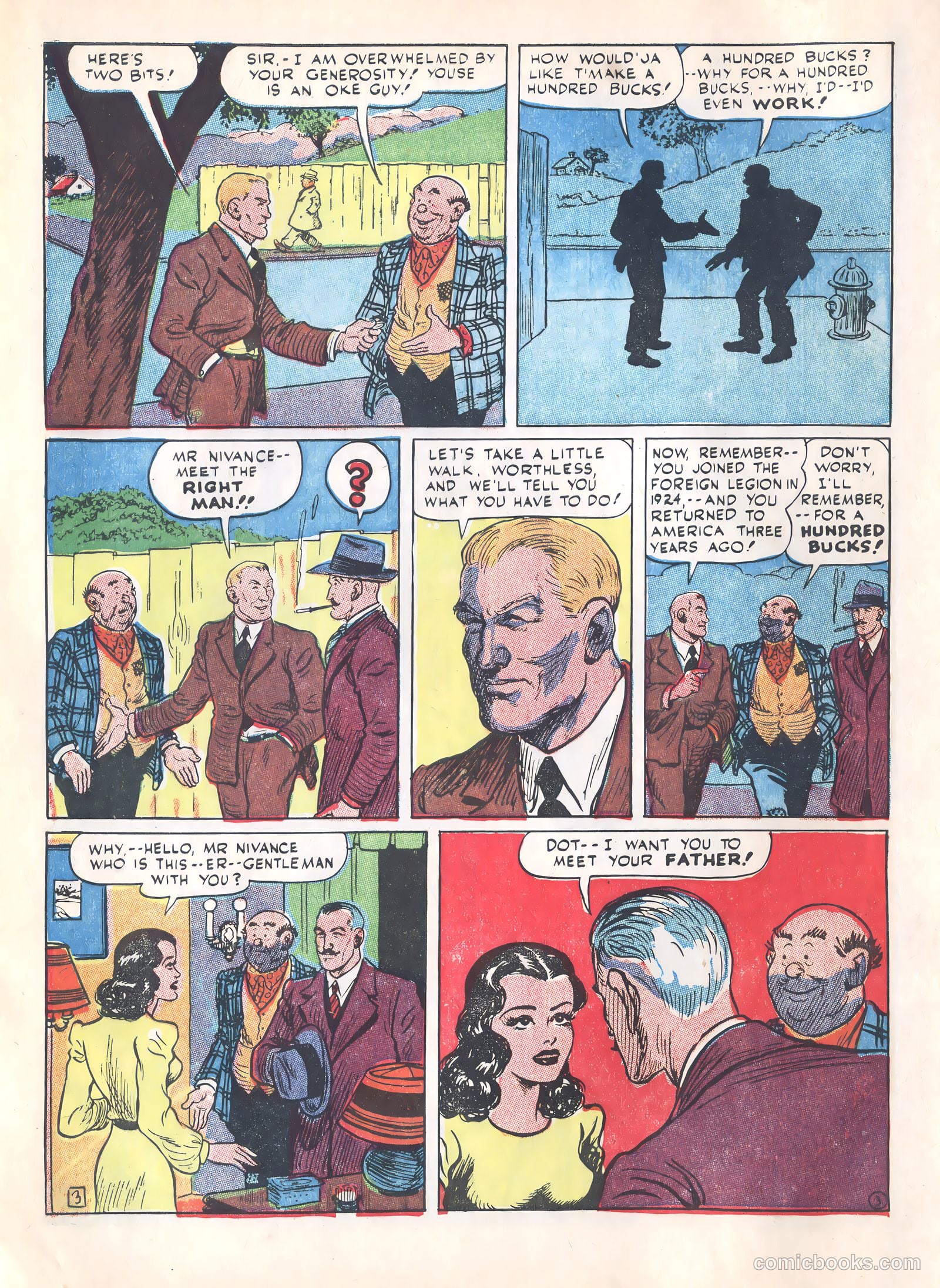 Suspense Comics #3 (1944) — page 12 of 61