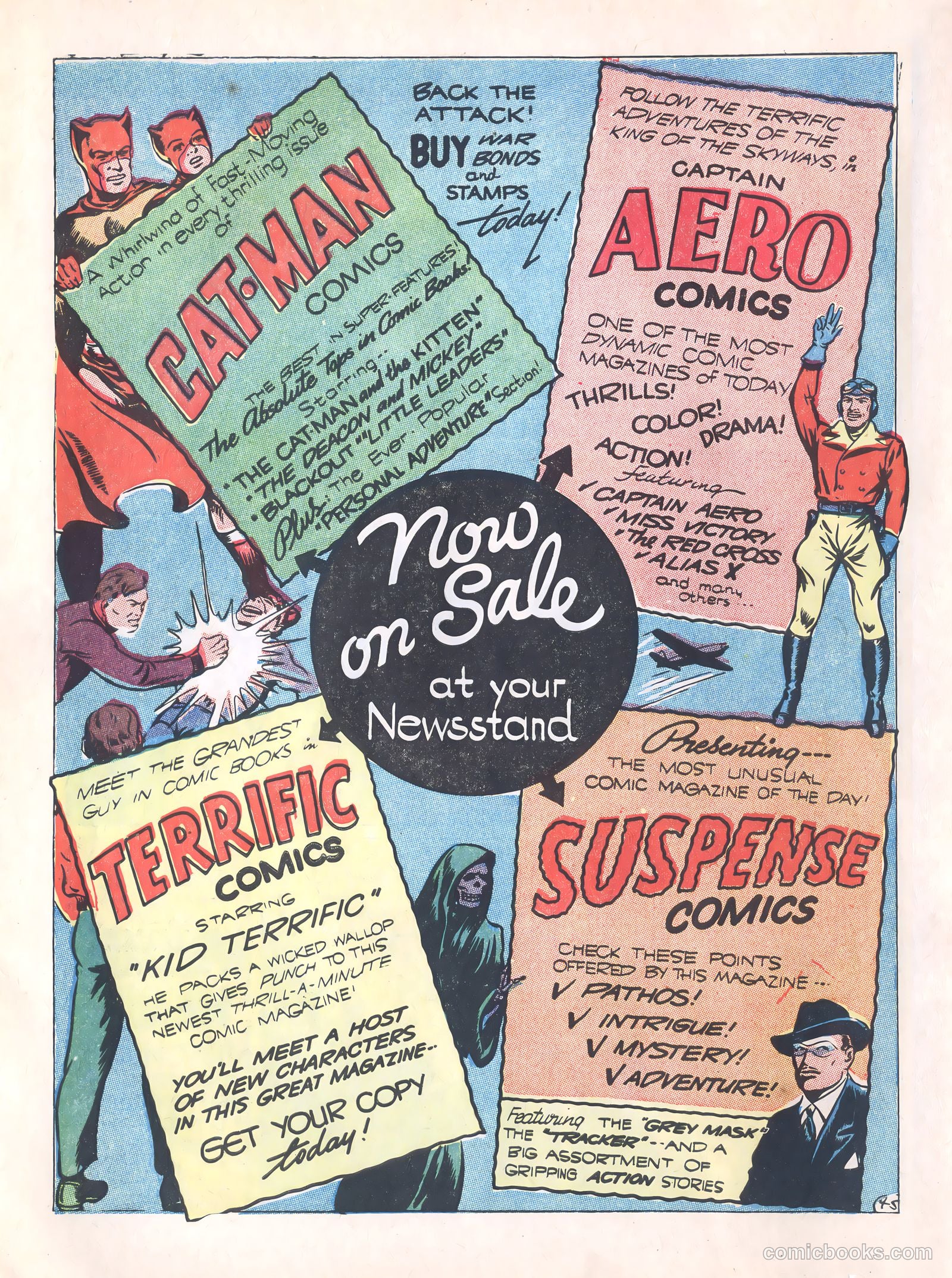 Suspense Comics #3 (1944) — page 16 of 61