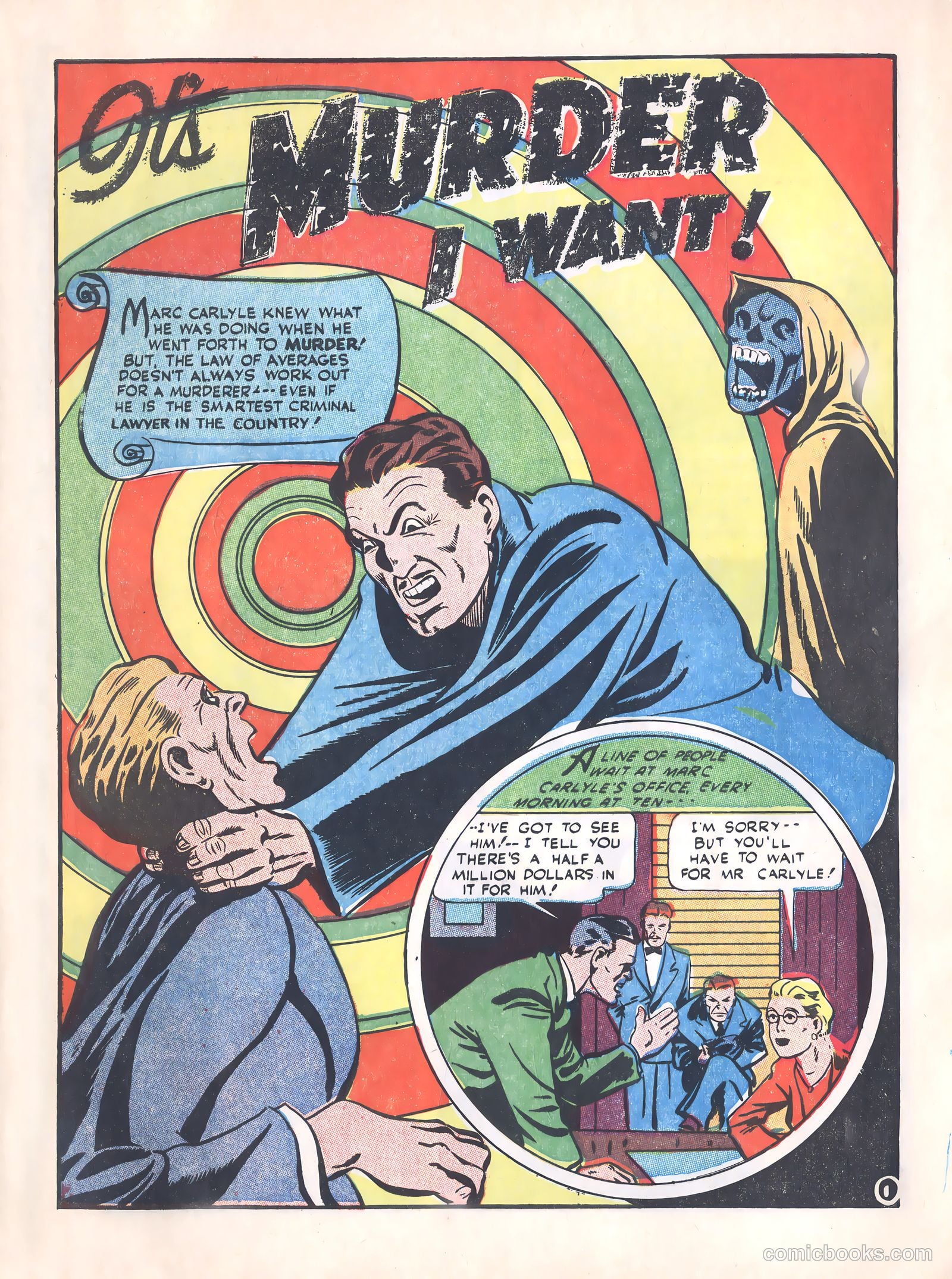 Suspense Comics #3 (1944) — page 17 of 61