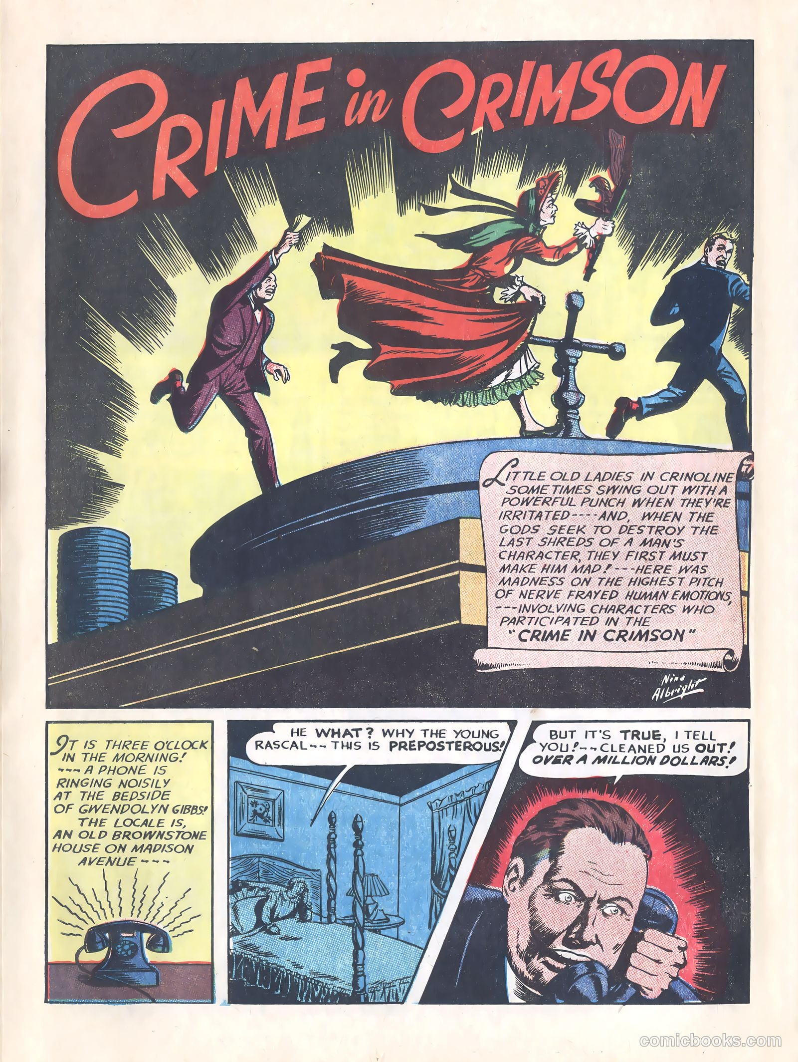 Suspense Comics #3 (1944) — page 23 of 61