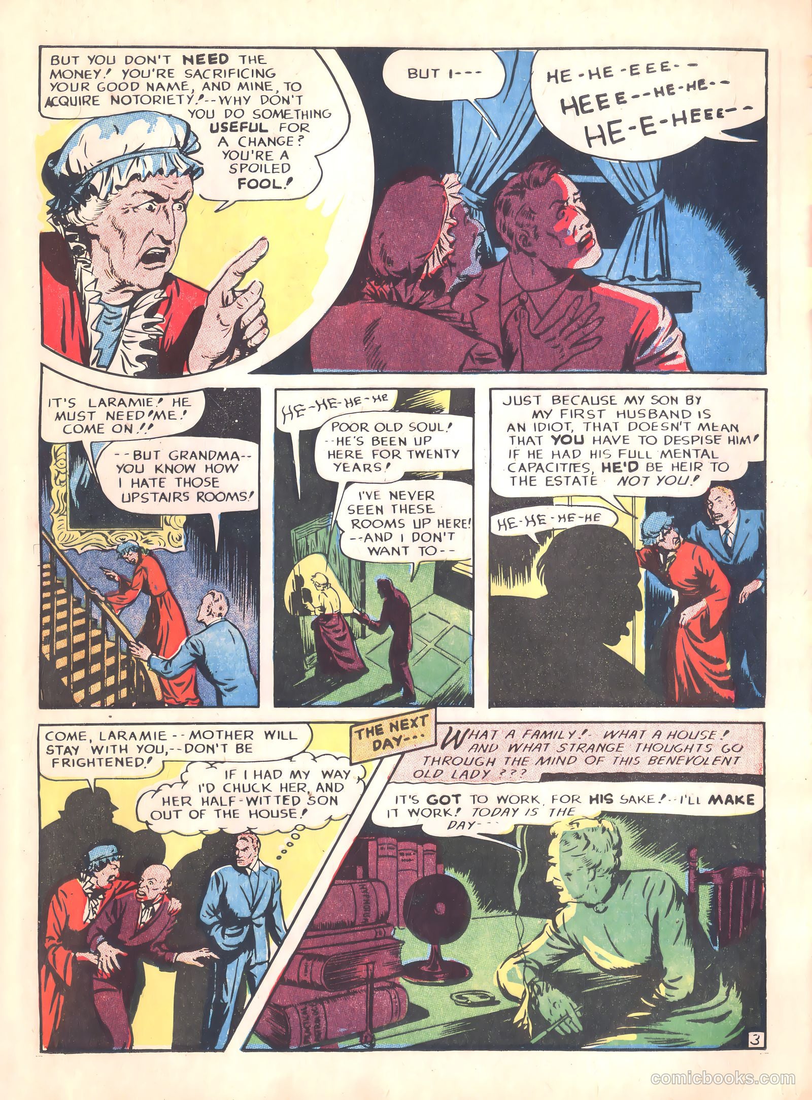 Suspense Comics #3 (1944) — page 25 of 61