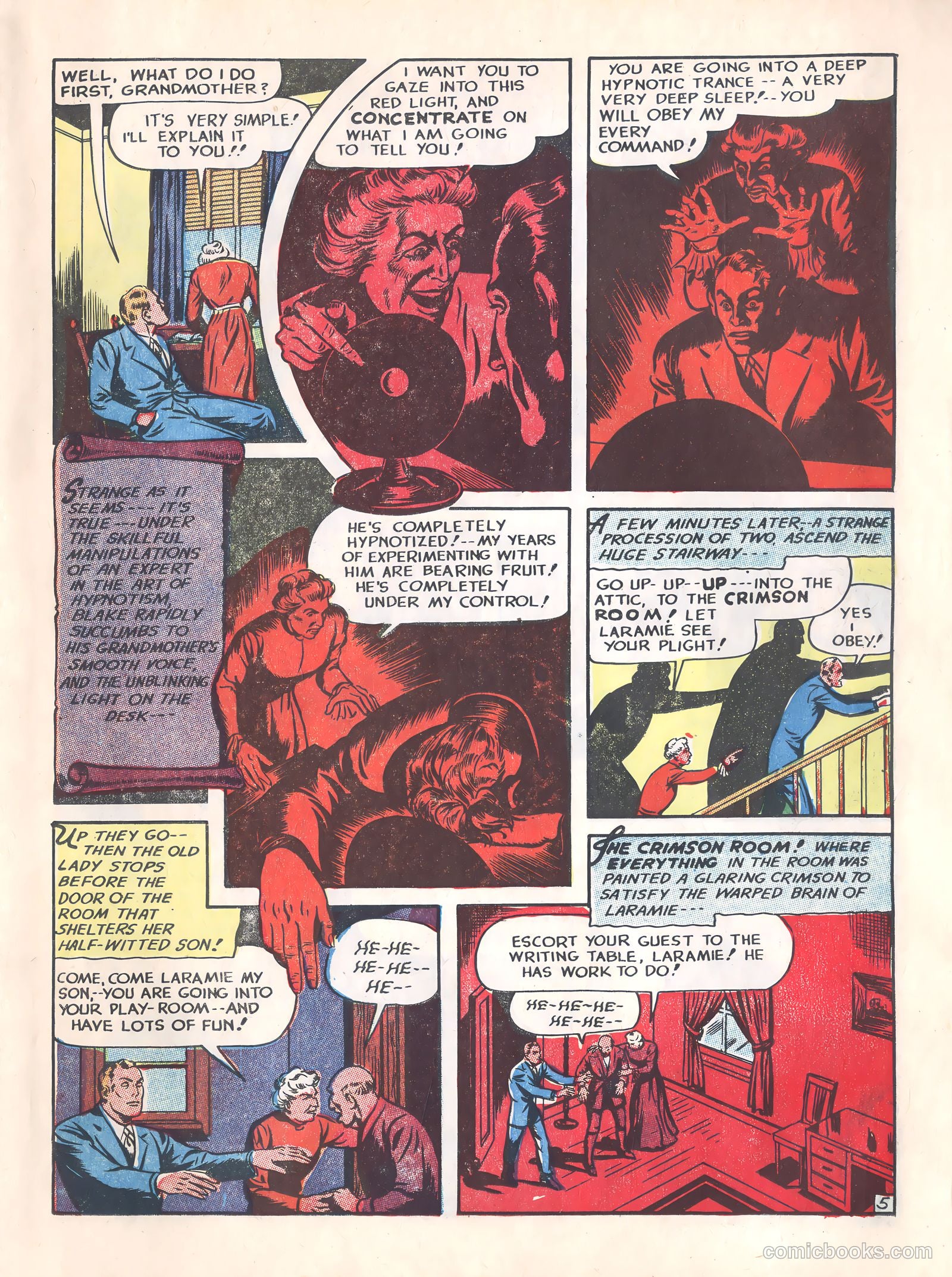 Suspense Comics #3 (1944) — page 27 of 61
