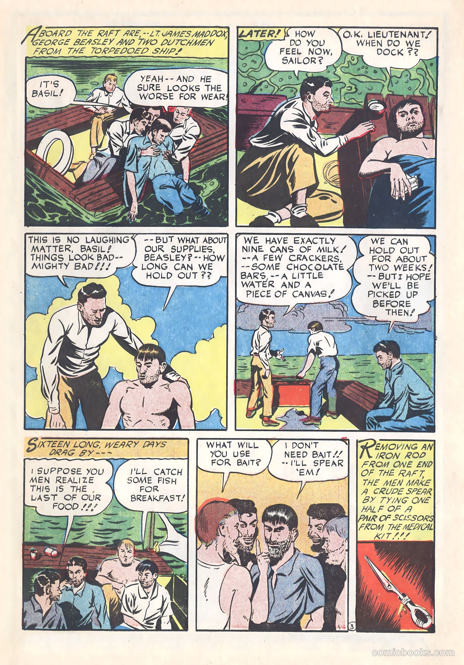 Suspense Comics #3 (1944) — page 33 of 61