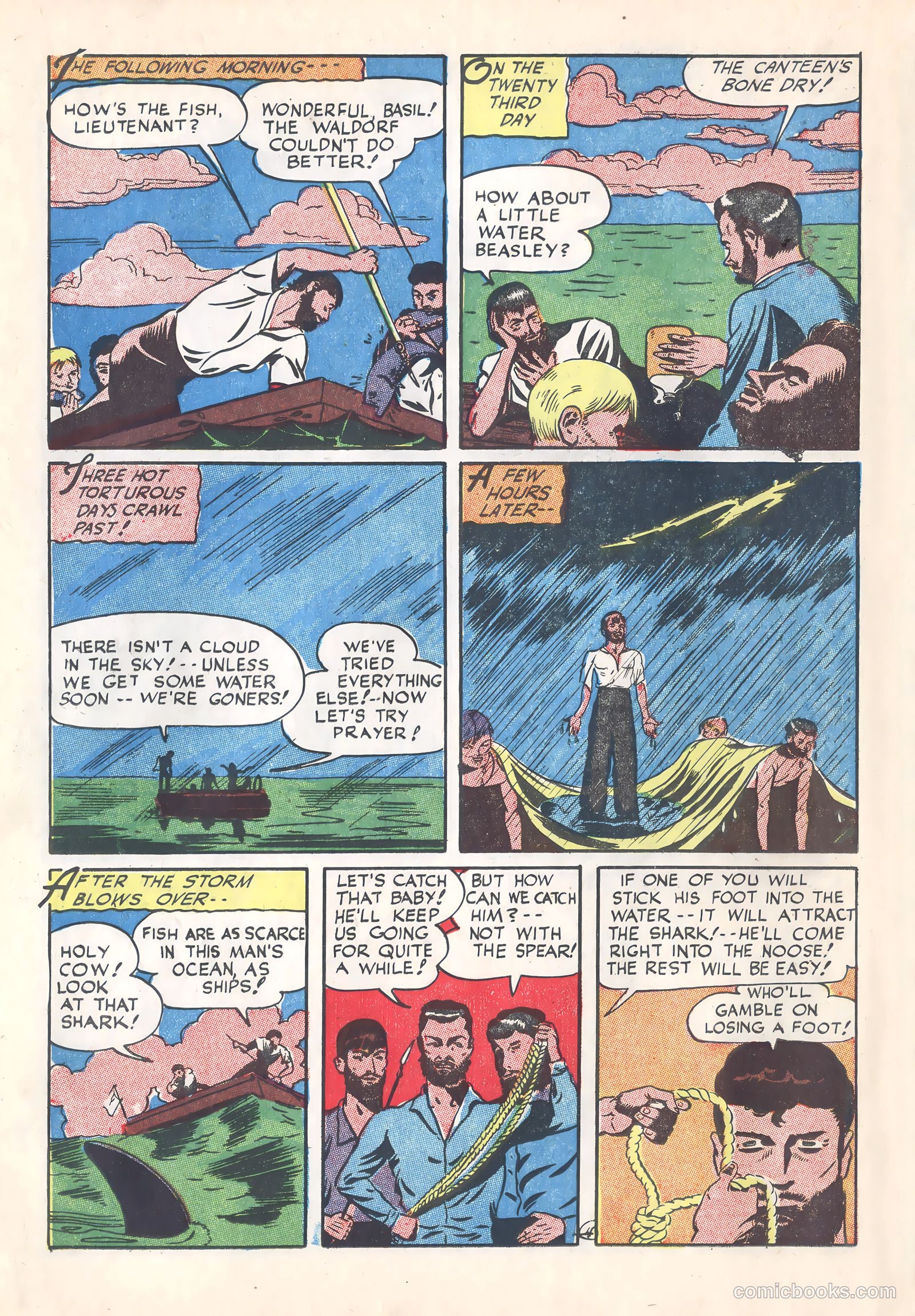 Suspense Comics #3 (1944) — page 34 of 61