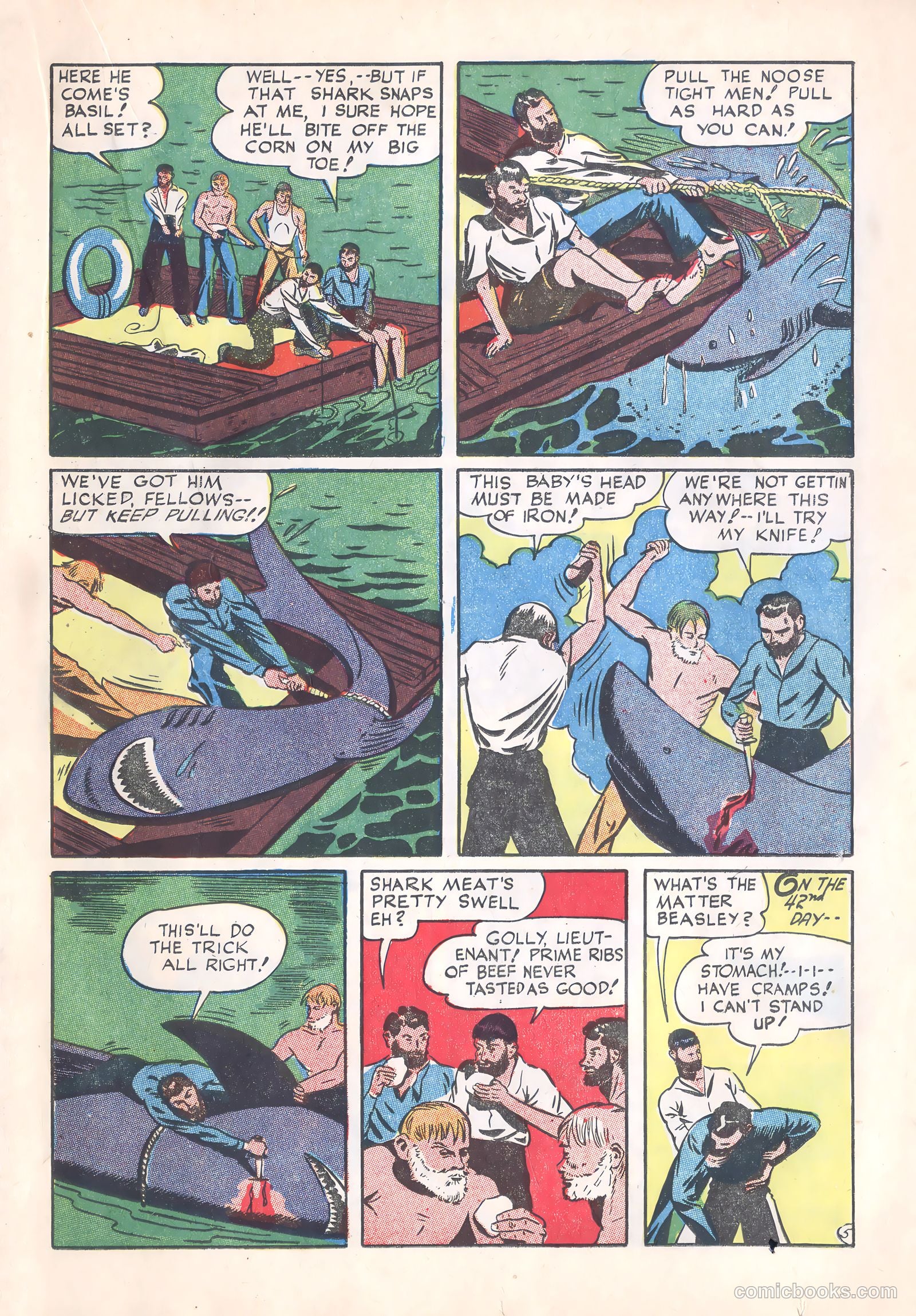 Suspense Comics #3 (1944) — page 35 of 61