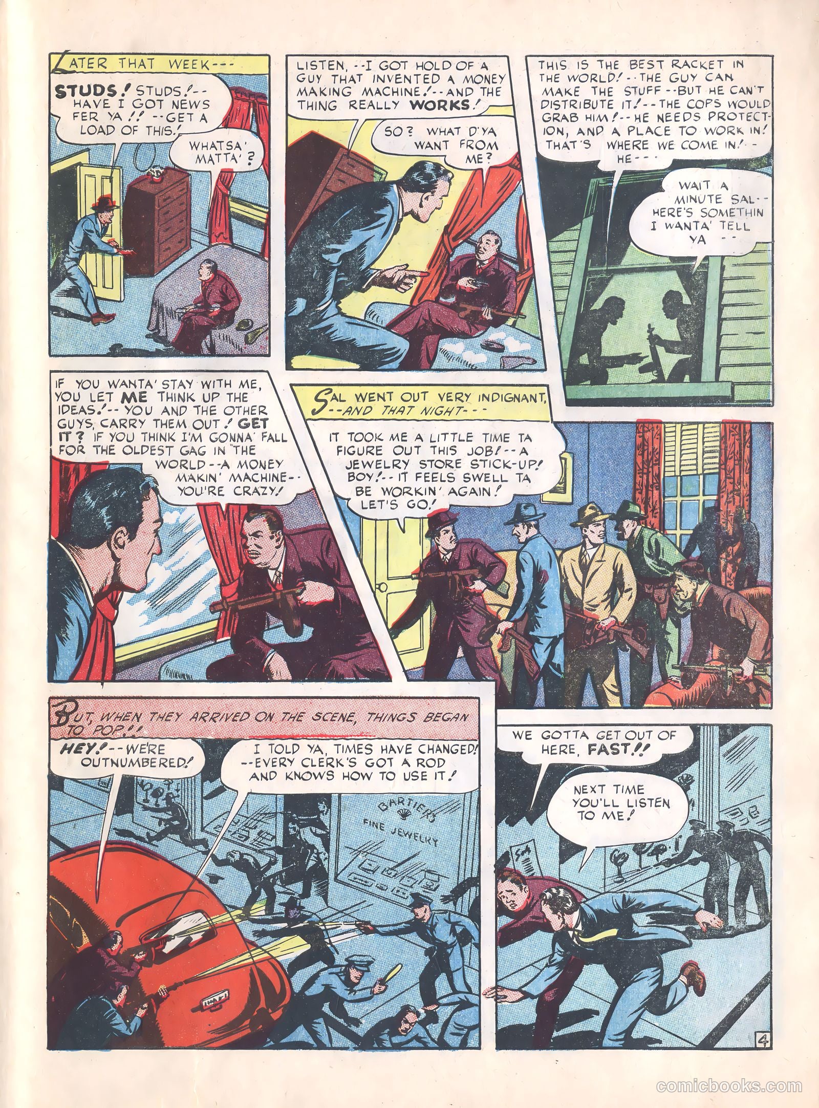 Suspense Comics #3 (1944) — page 47 of 61