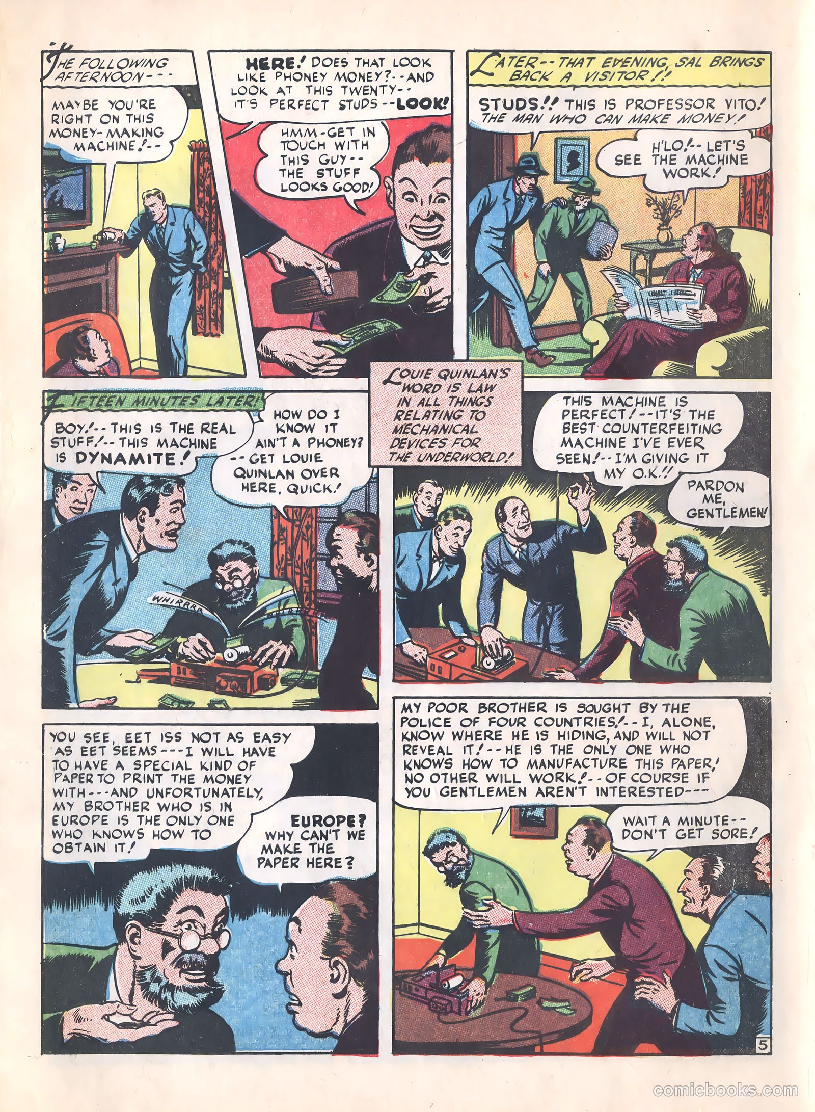 Suspense Comics #3 (1944) — page 48 of 61