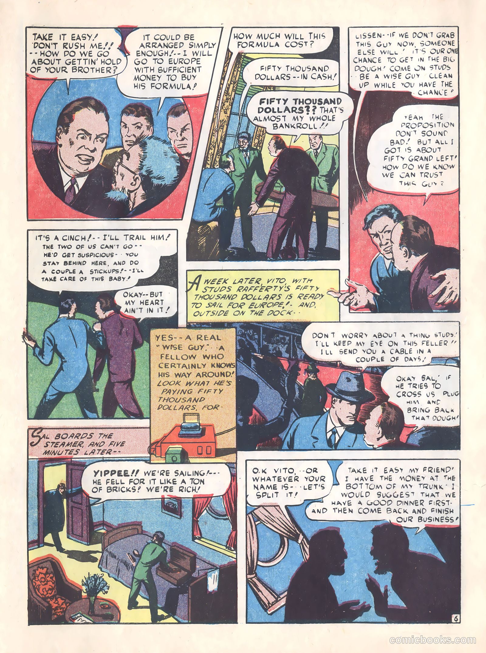 Suspense Comics #3 (1944) — page 49 of 61
