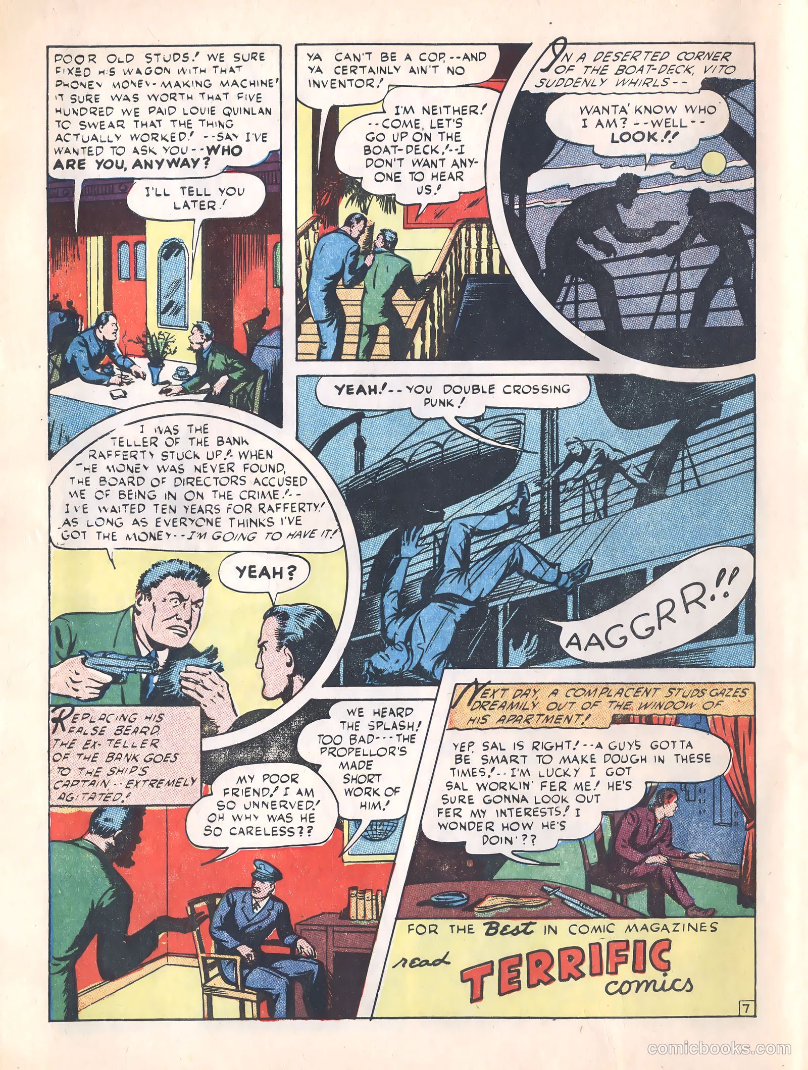 Suspense Comics #3 (1944) — page 50 of 61