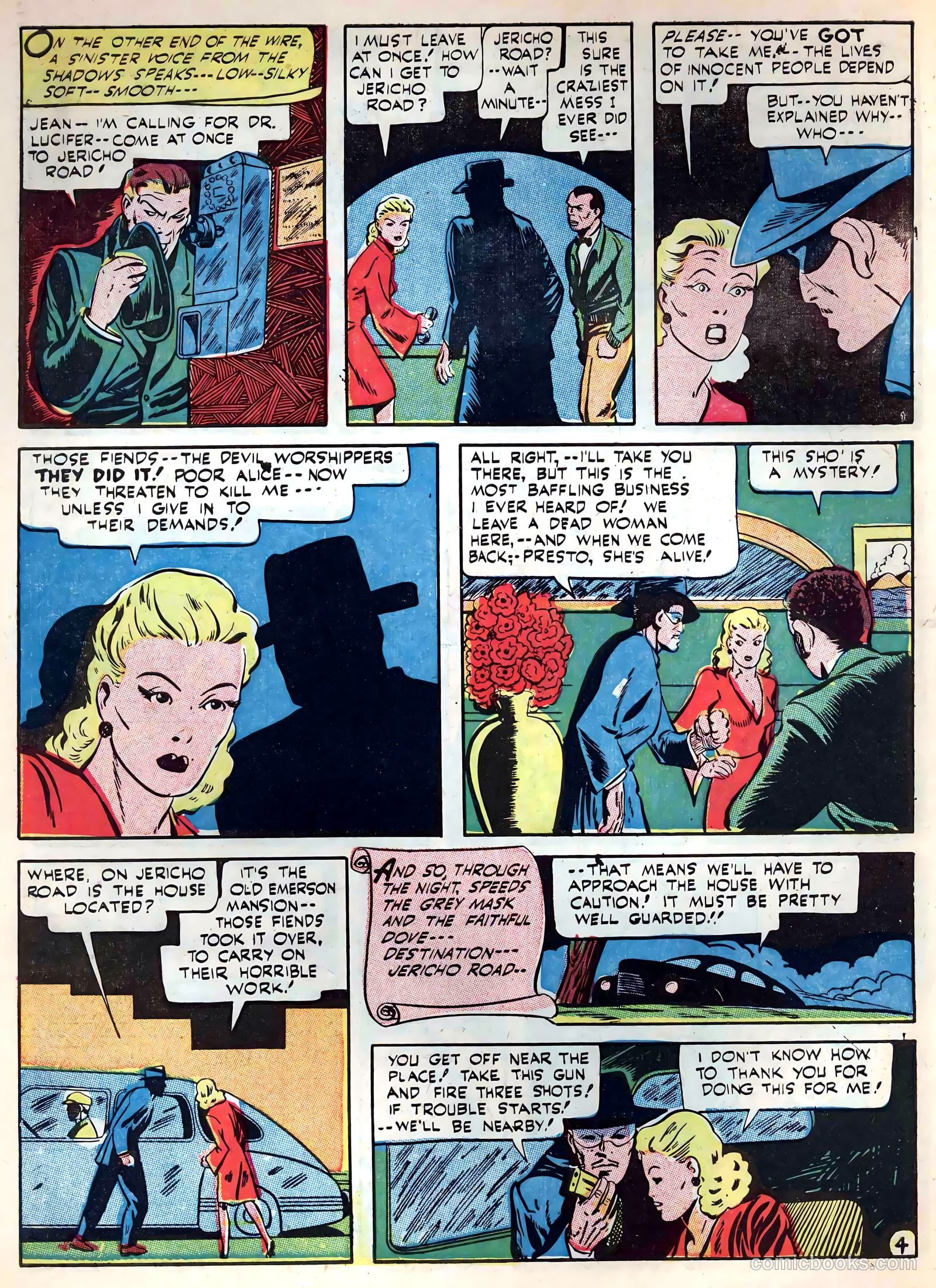 Suspense Comics #4 (1944) — page 6 of 52
