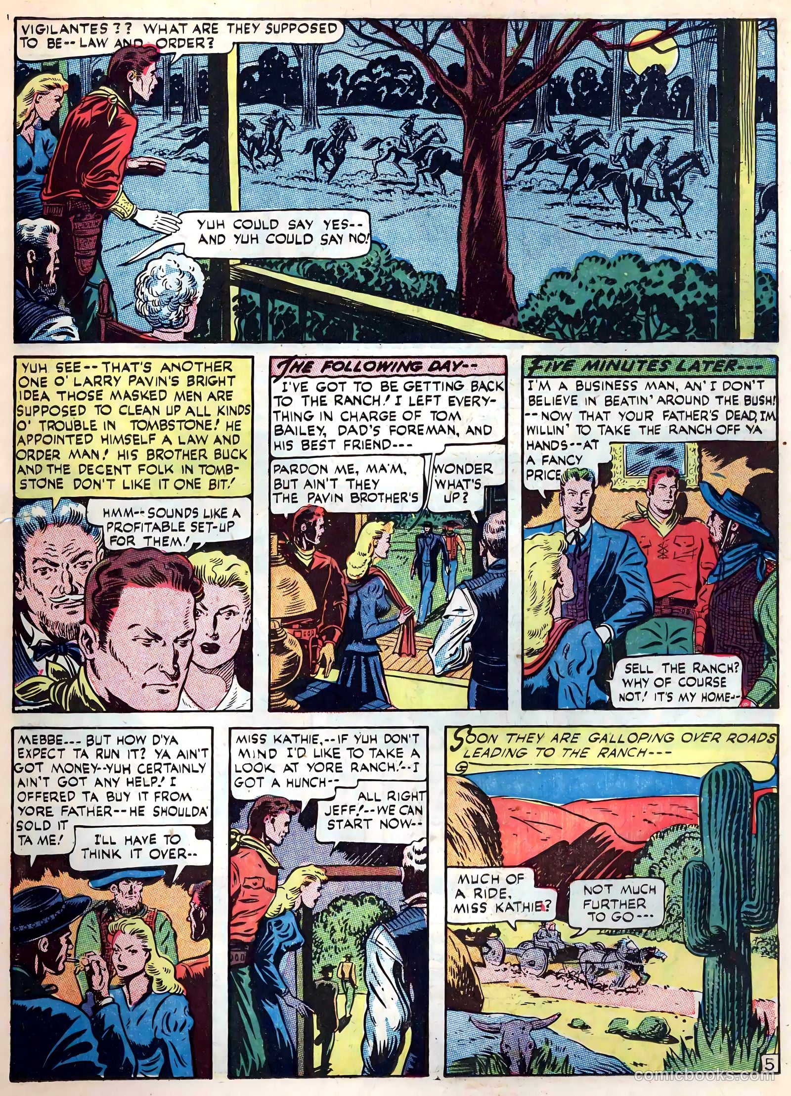 Suspense Comics #4 (1944) — page 15 of 52