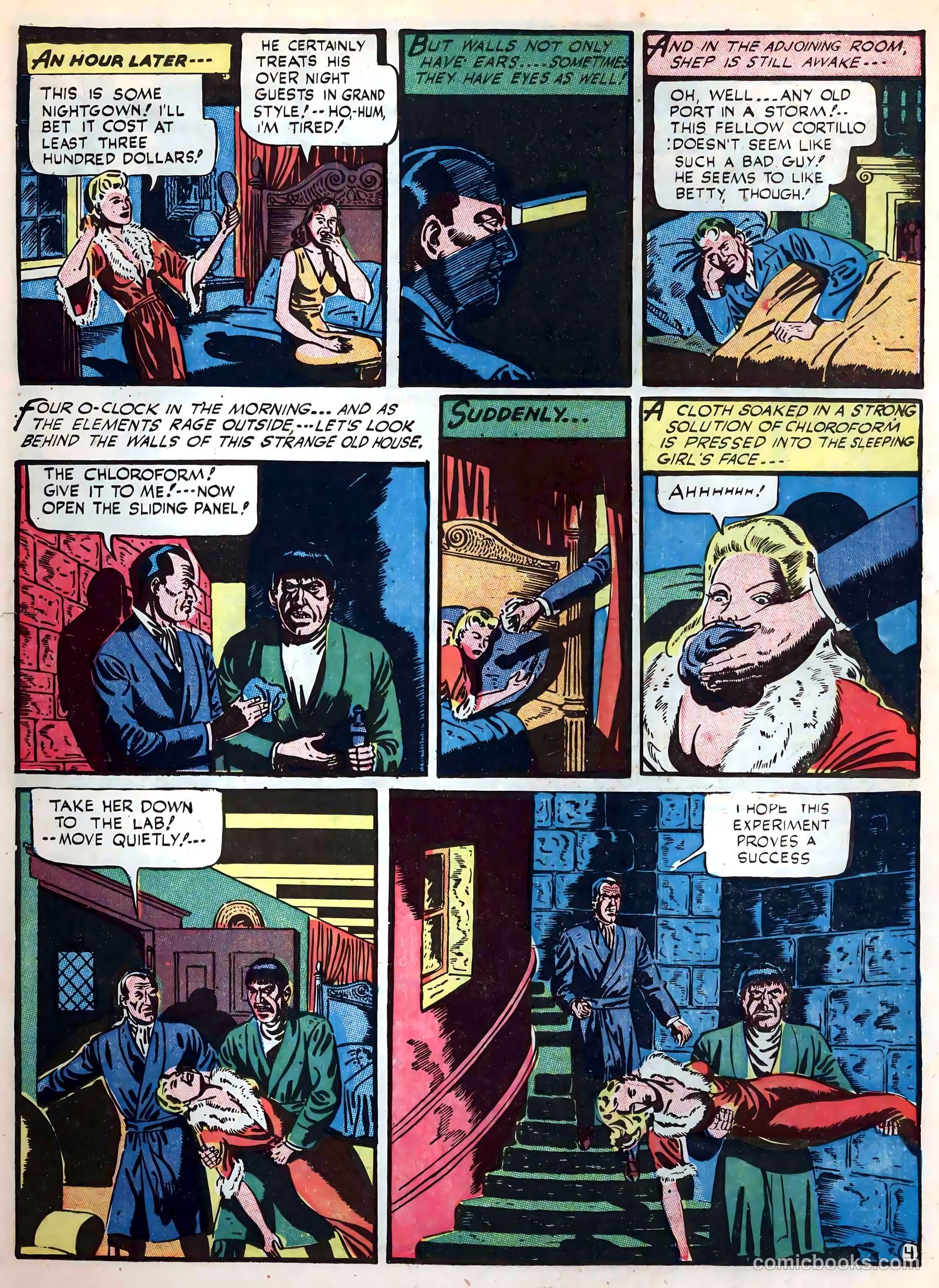 Suspense Comics #4 (1944) — page 21 of 52
