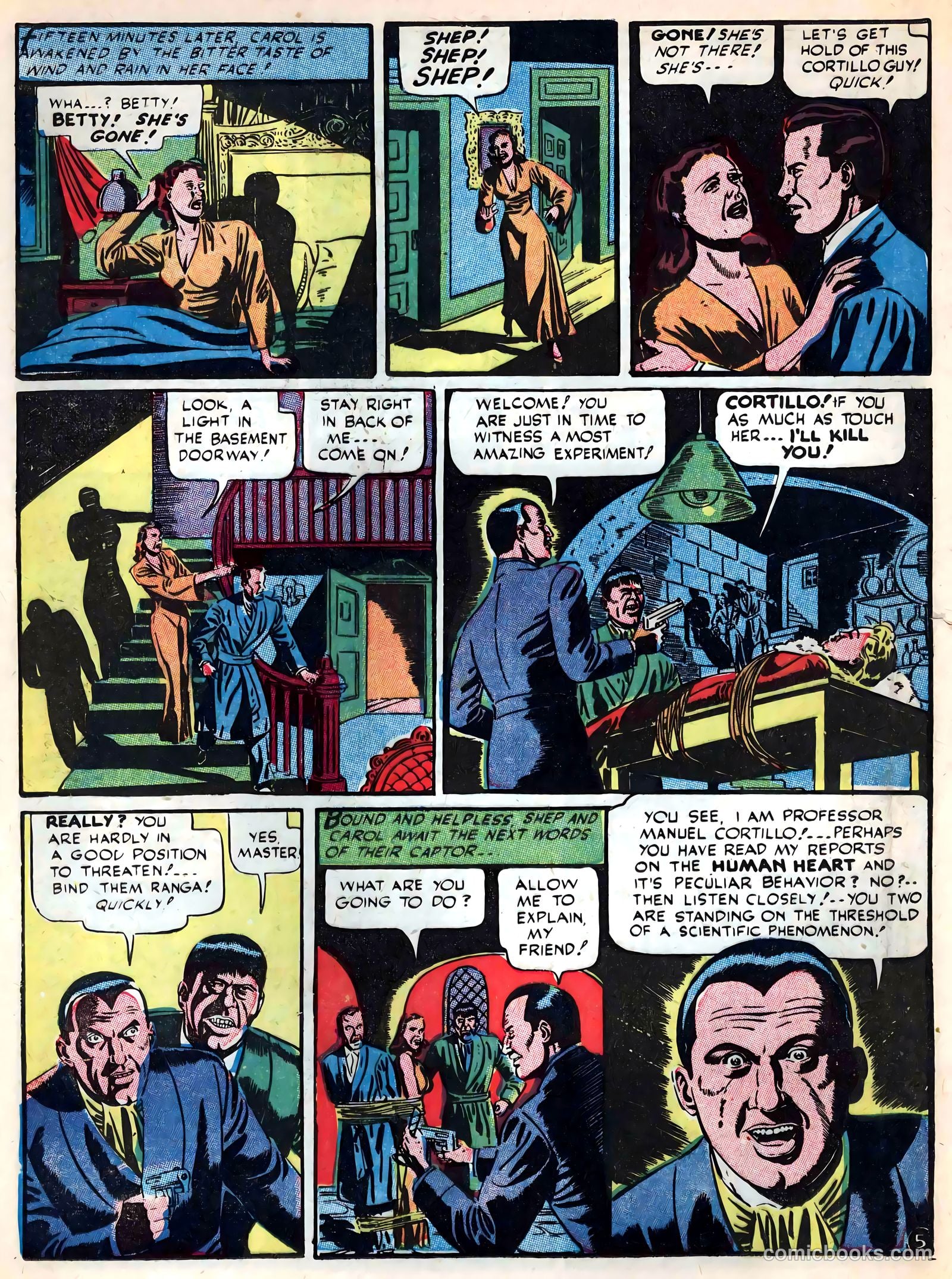 Suspense Comics #4 (1944) — page 22 of 52