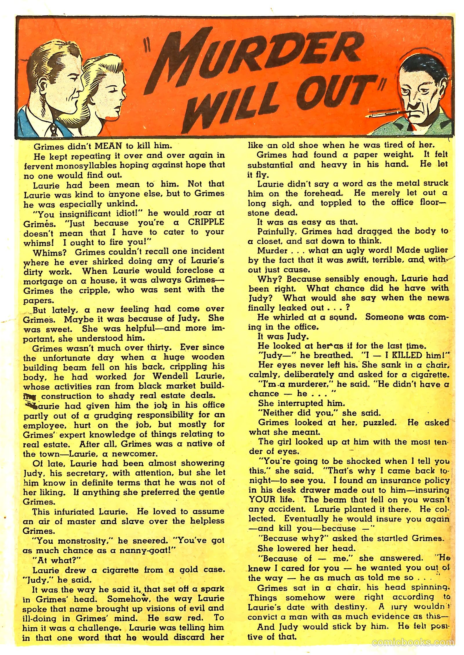 Suspense Comics #4 (1944) — page 25 of 52