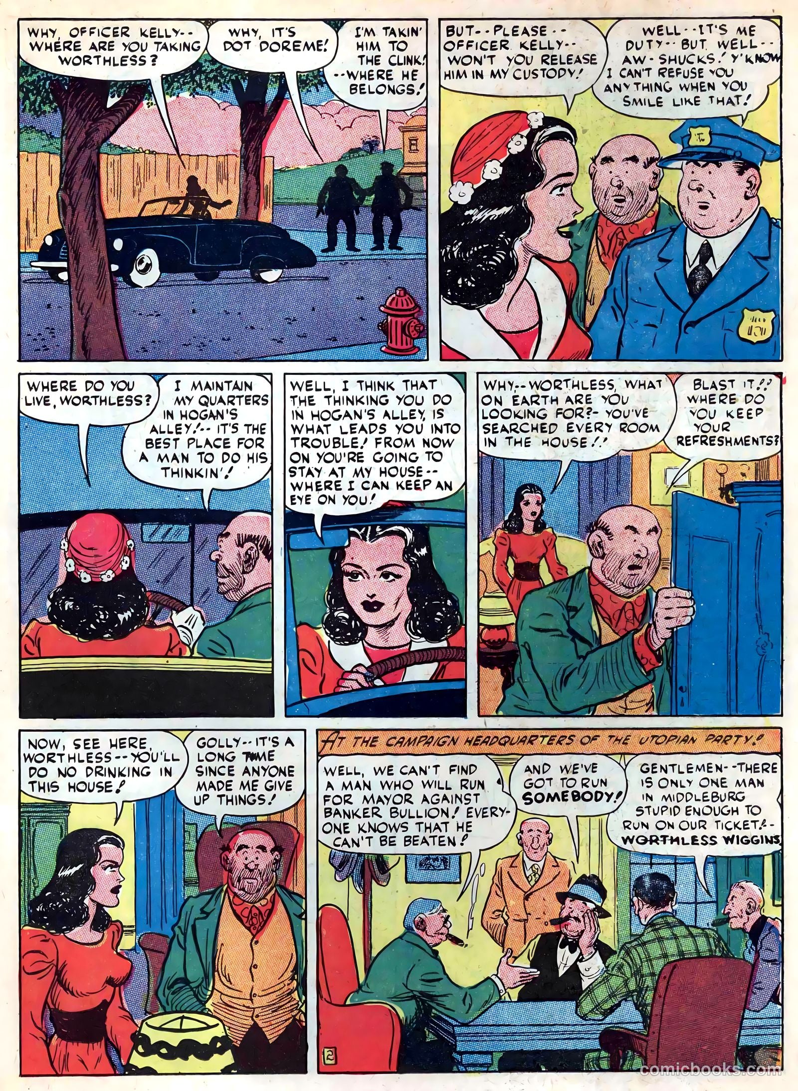 Suspense Comics #4 (1944) — page 33 of 52