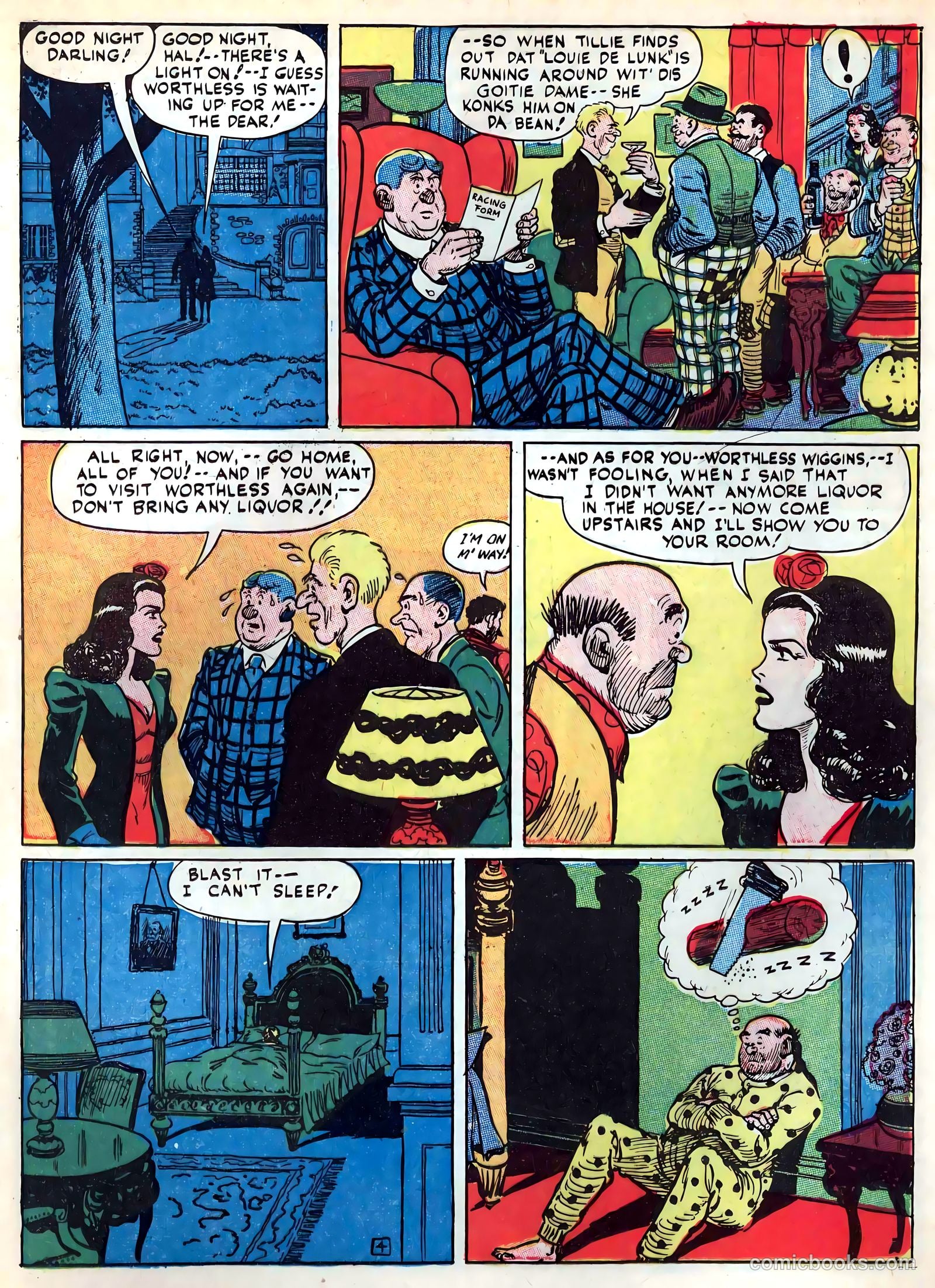 Suspense Comics #4 (1944) — page 35 of 52