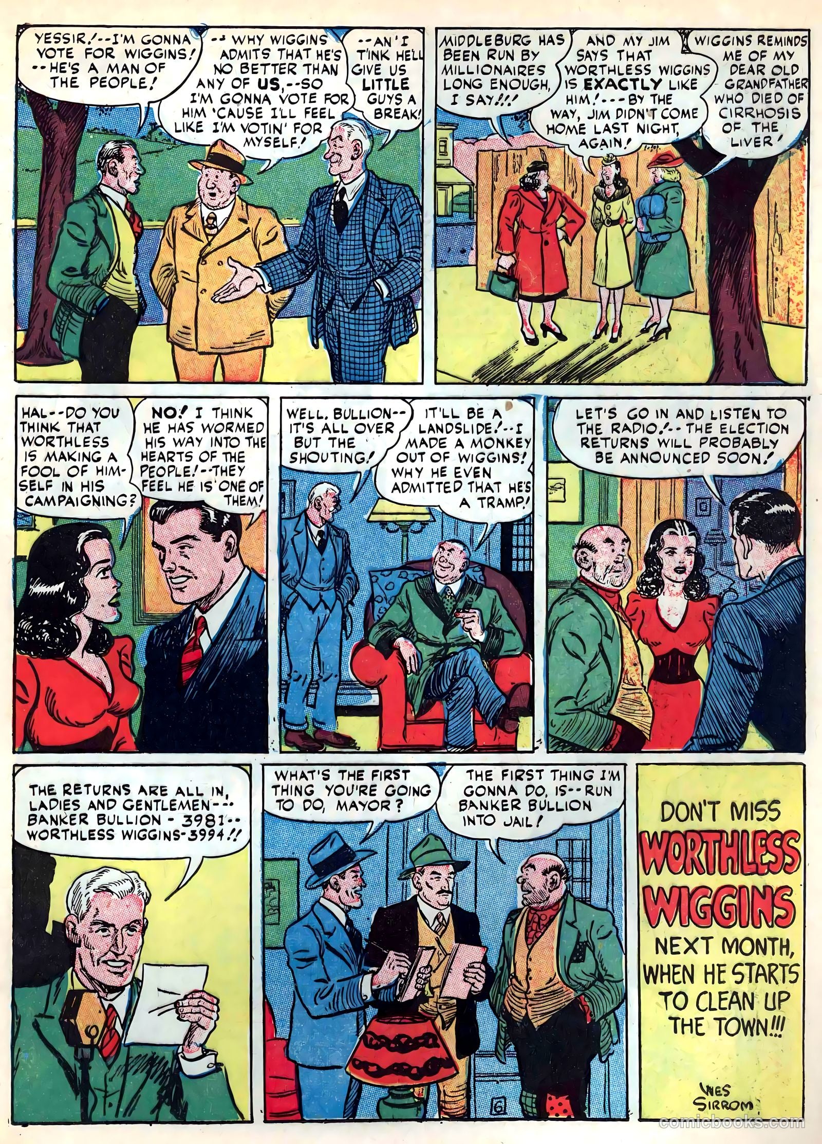 Suspense Comics #4 (1944) — page 37 of 52