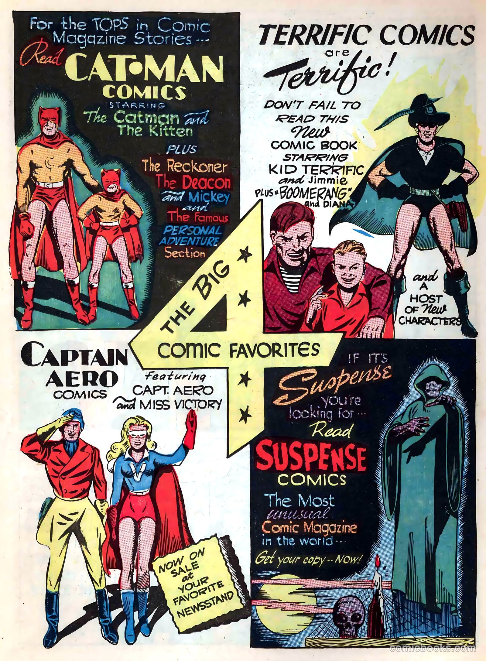 Suspense Comics #4 (1944) — page 38 of 52