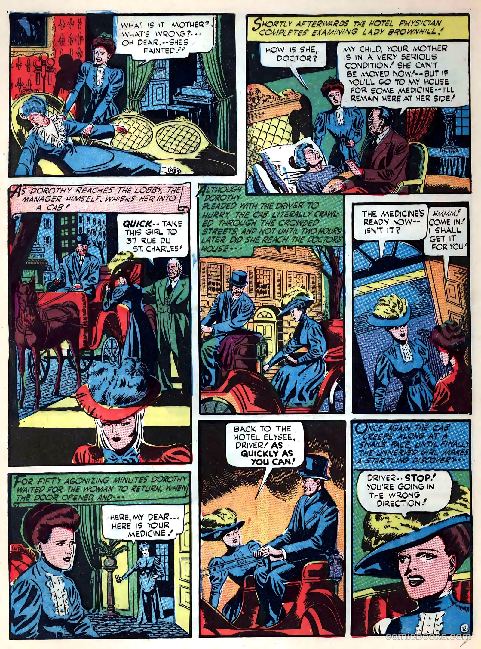 Suspense Comics #4 (1944) — page 40 of 52