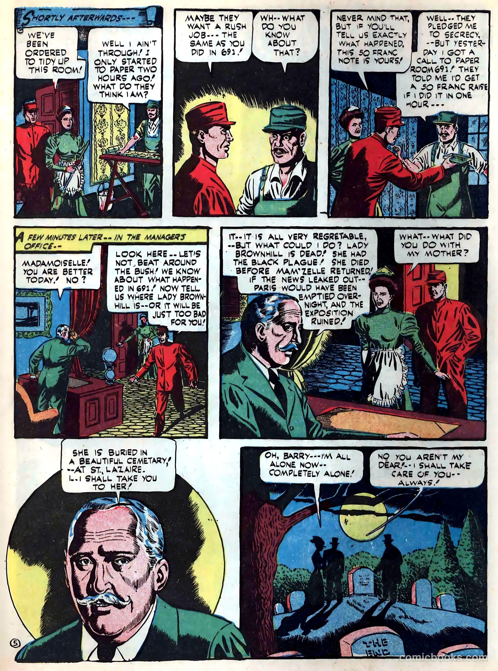 Suspense Comics #4 (1944) — page 43 of 52