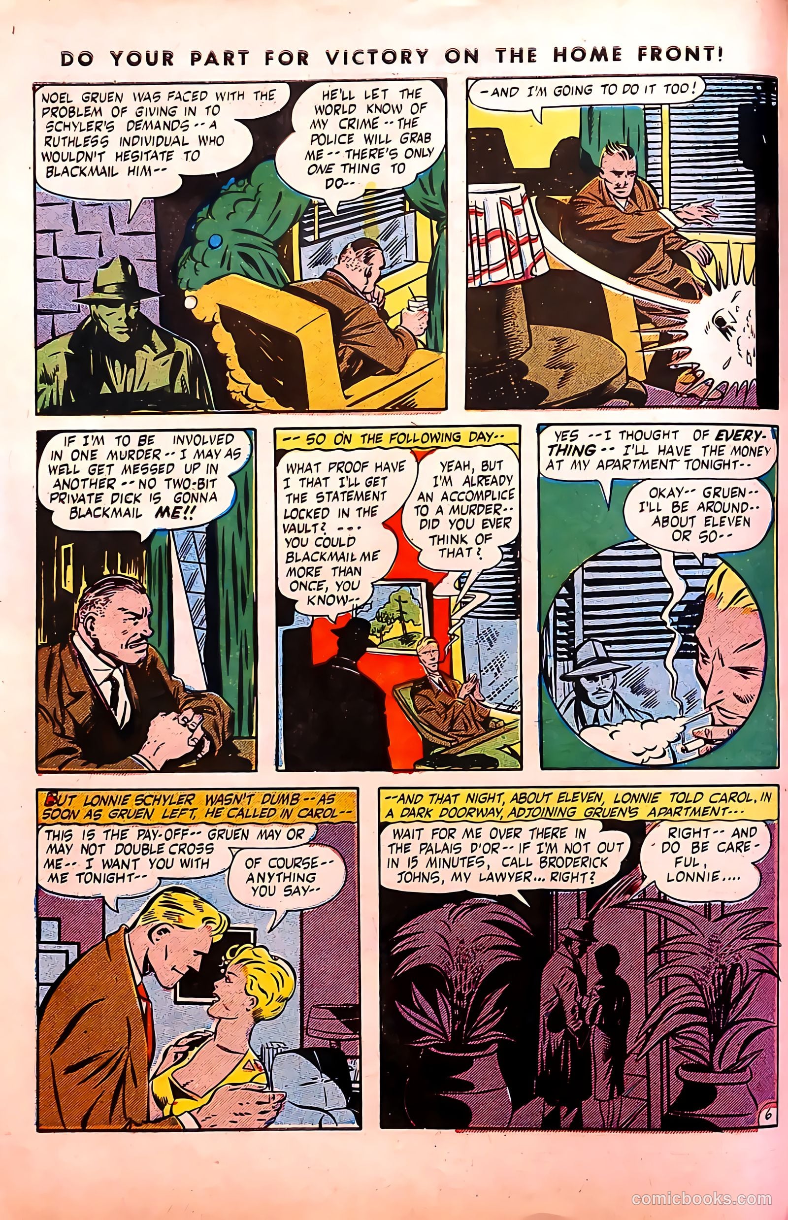 Suspense Comics #5 (1944) — page 8 of 52