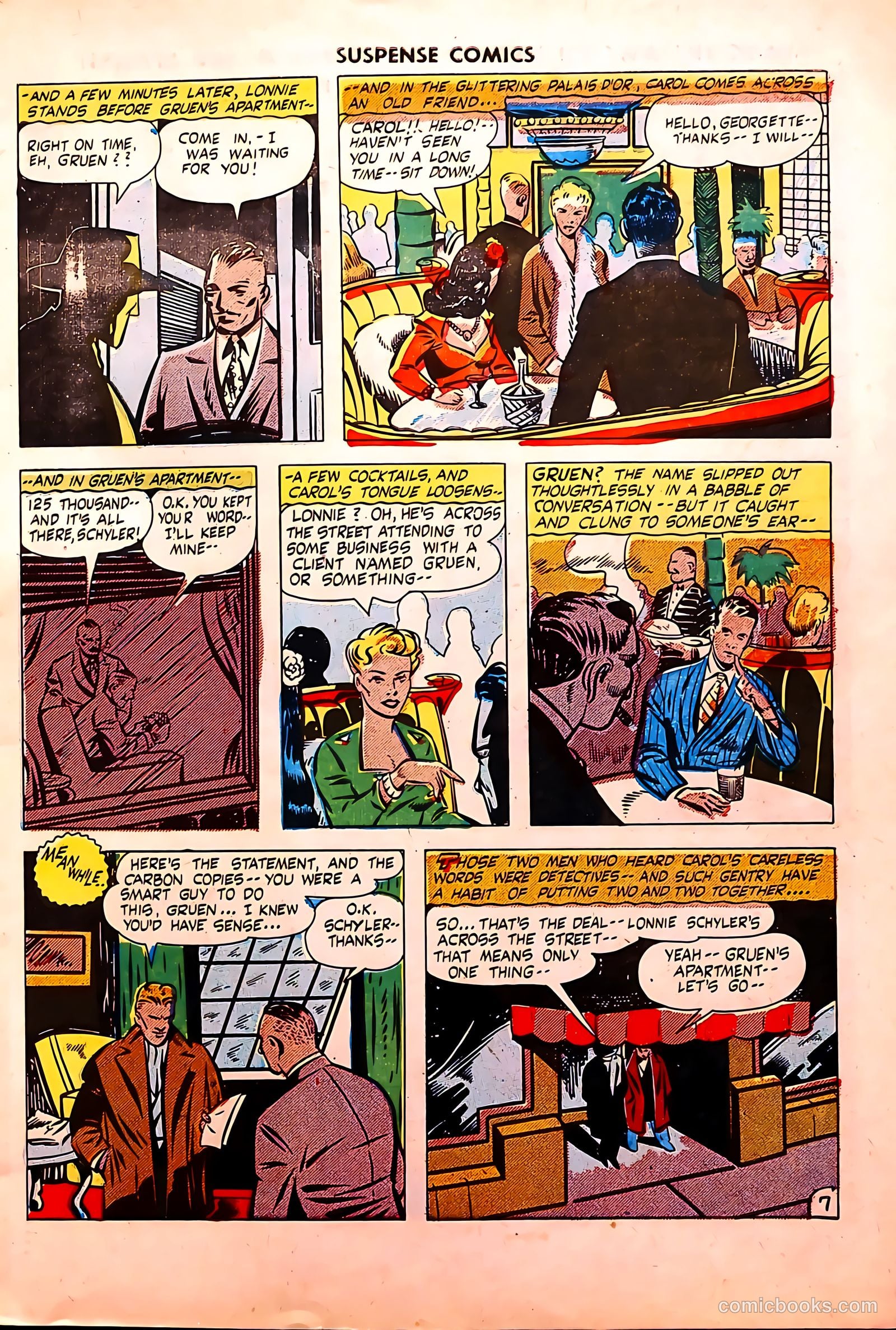 Suspense Comics #5 (1944) — page 9 of 52