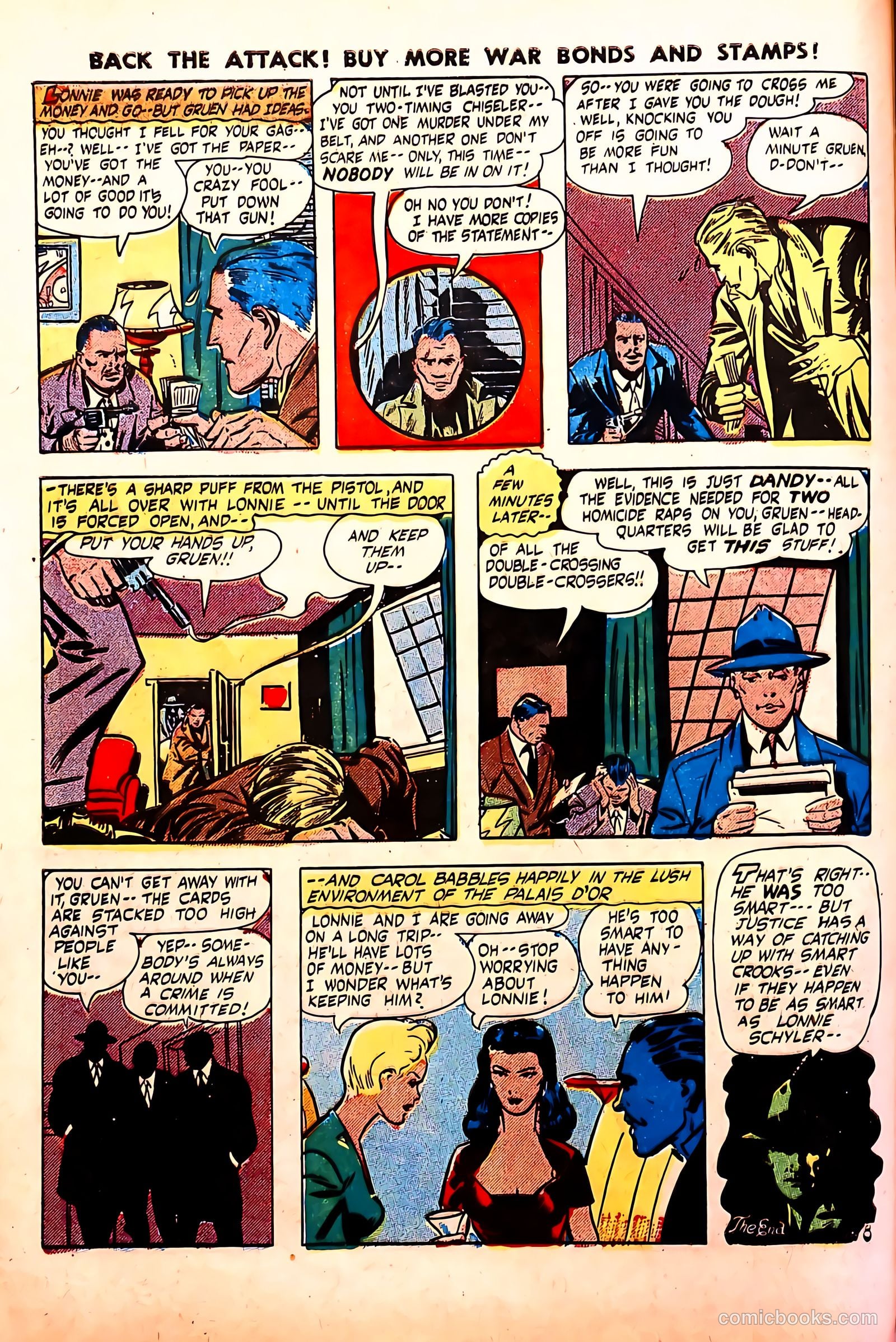 Suspense Comics #5 (1944) — page 10 of 52