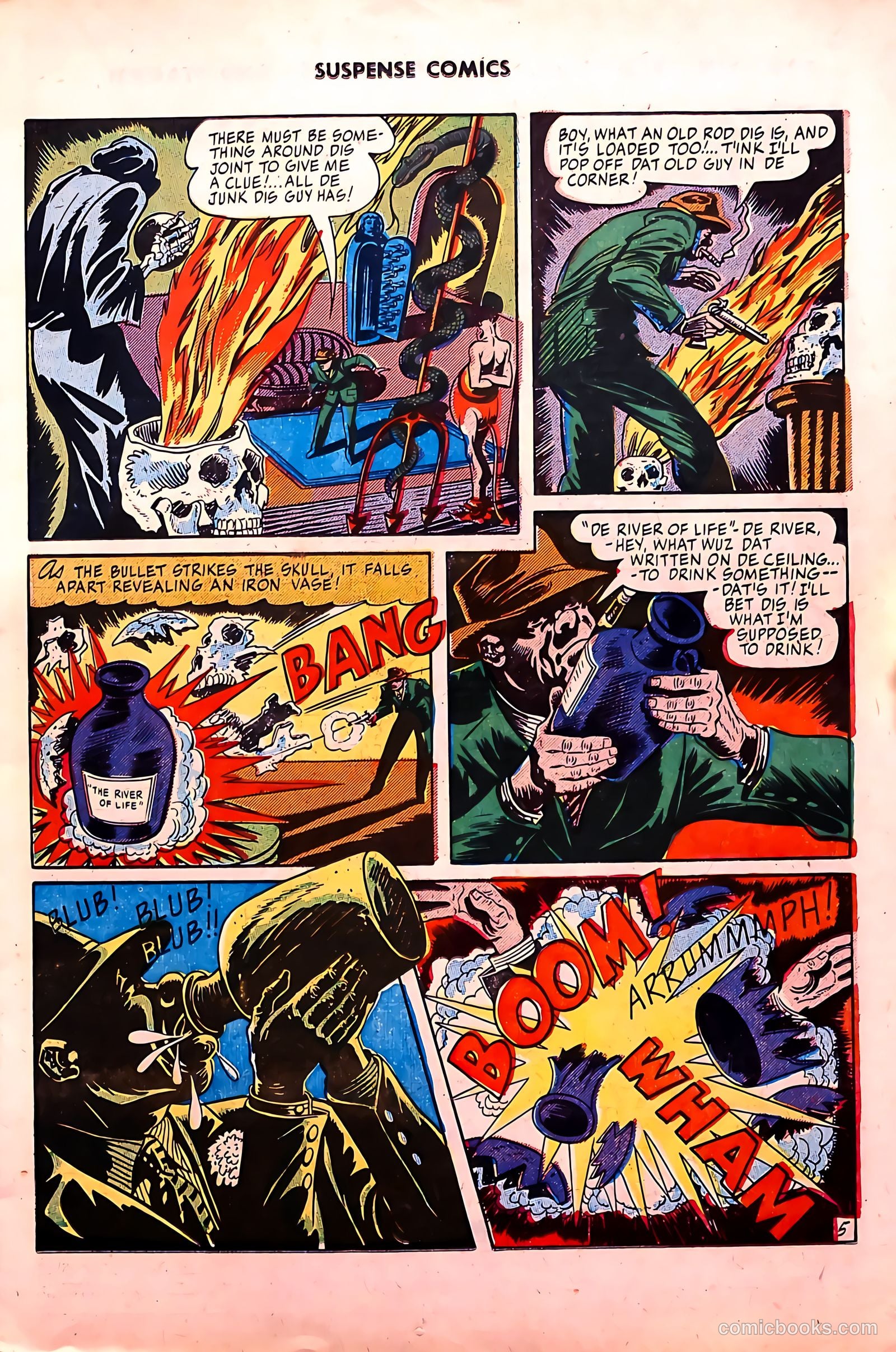 Suspense Comics #5 (1944) — page 15 of 52