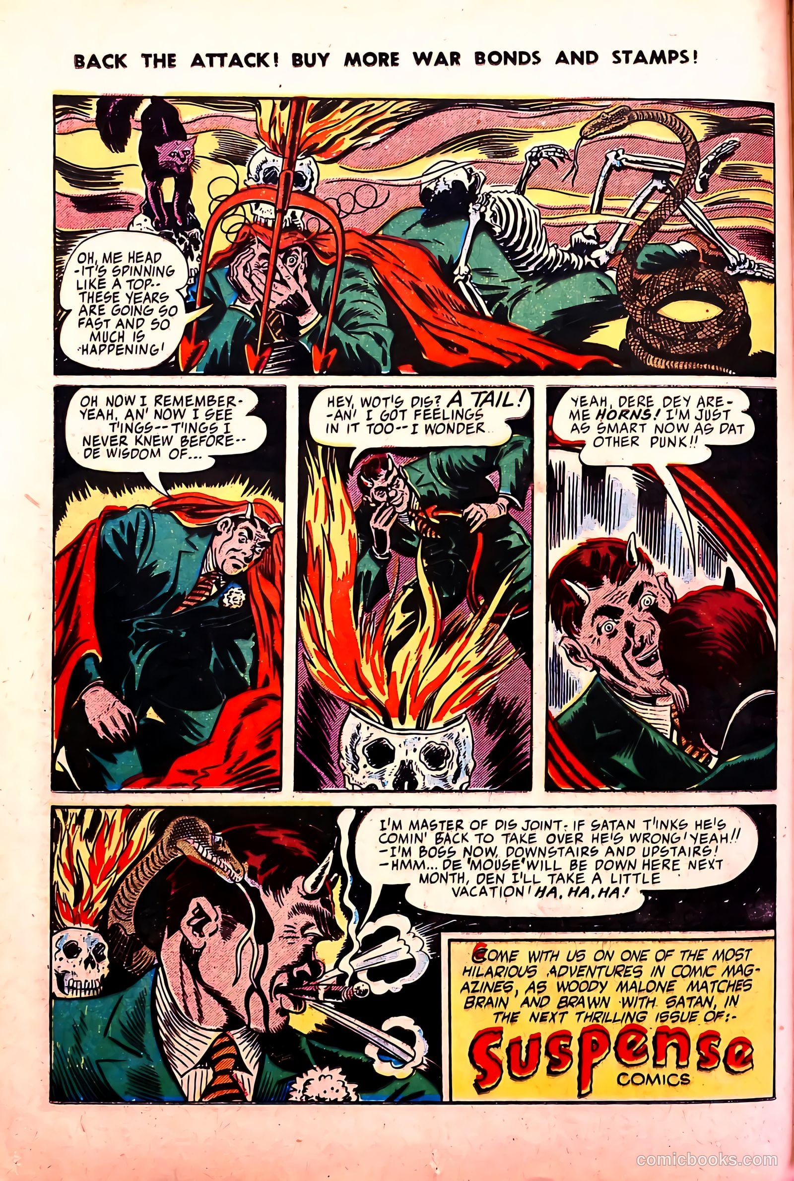 Suspense Comics #5 (1944) — page 16 of 52