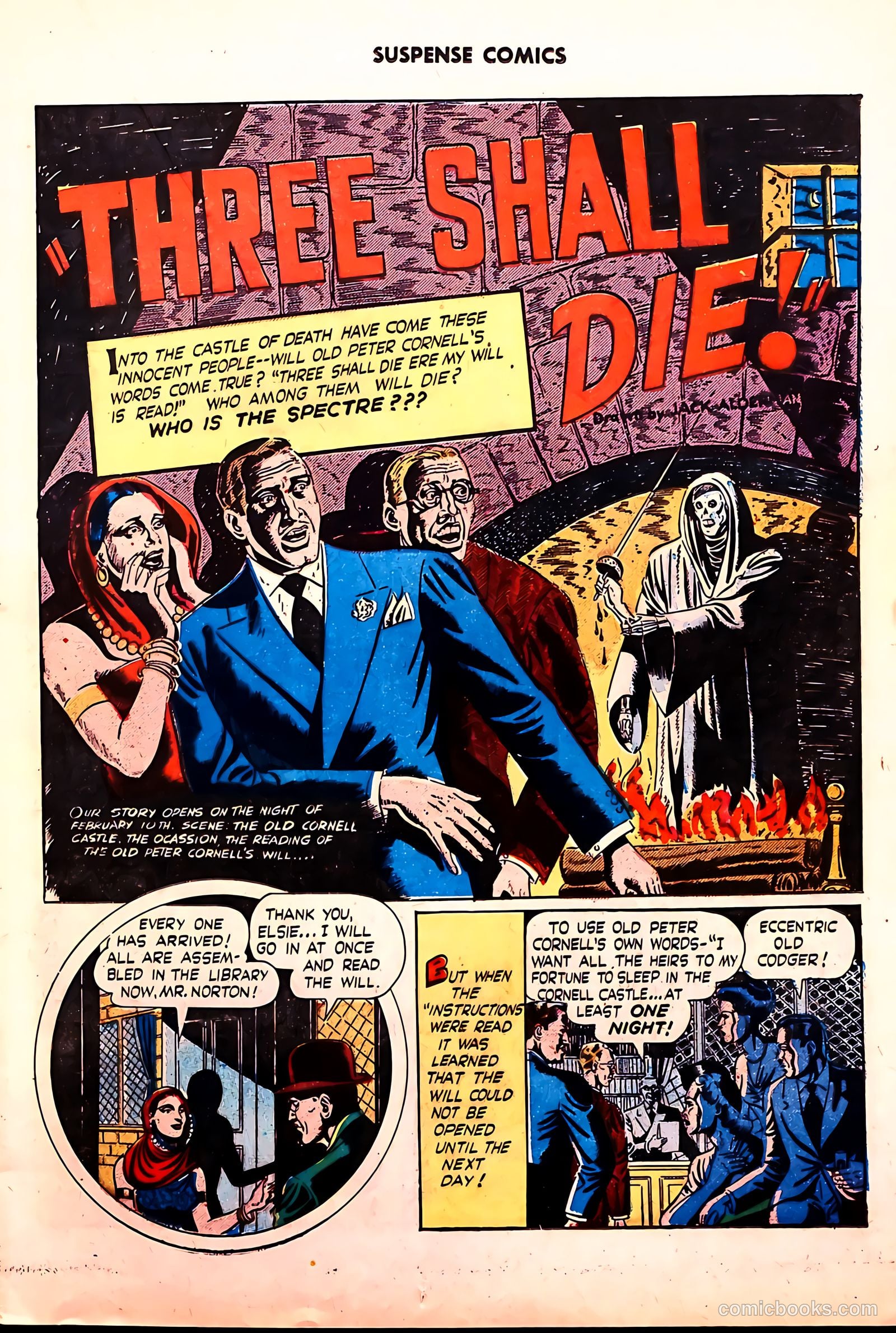 Suspense Comics #5 (1944) — page 17 of 52