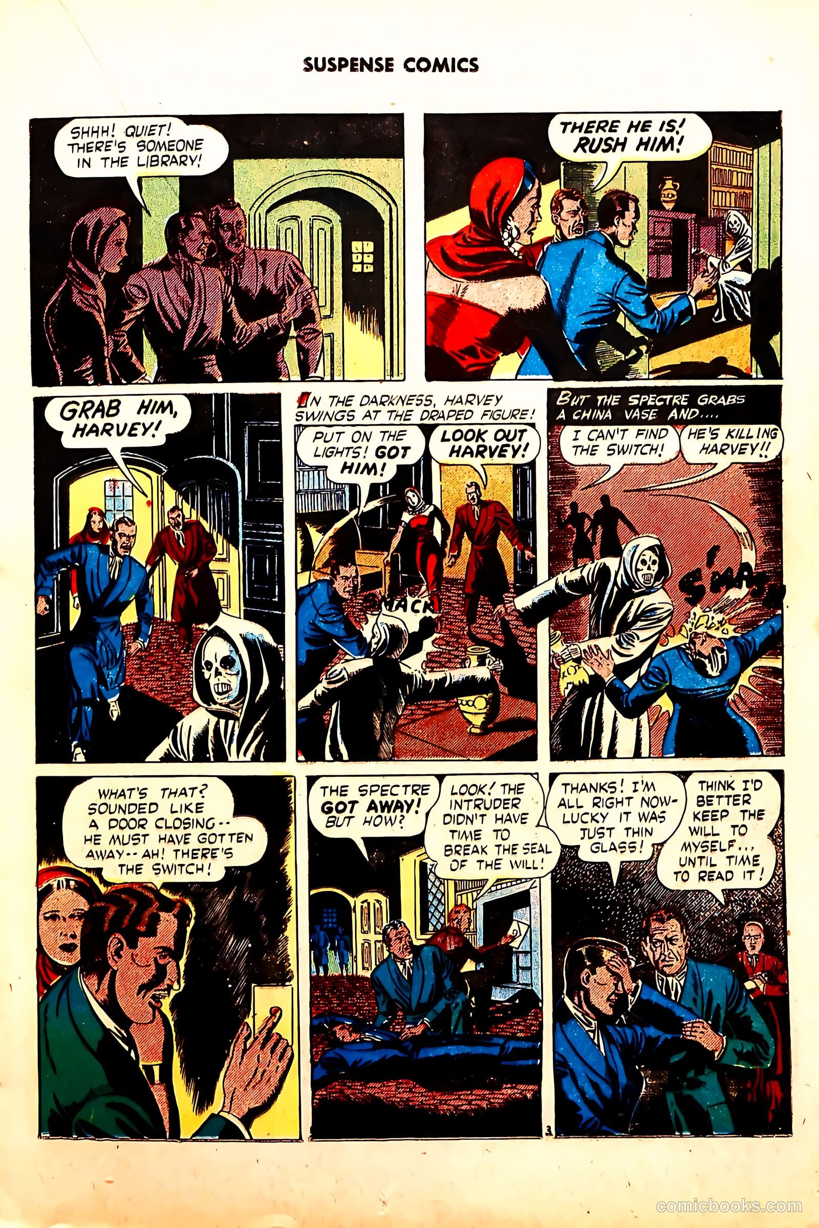 Suspense Comics #5 (1944) — page 19 of 52
